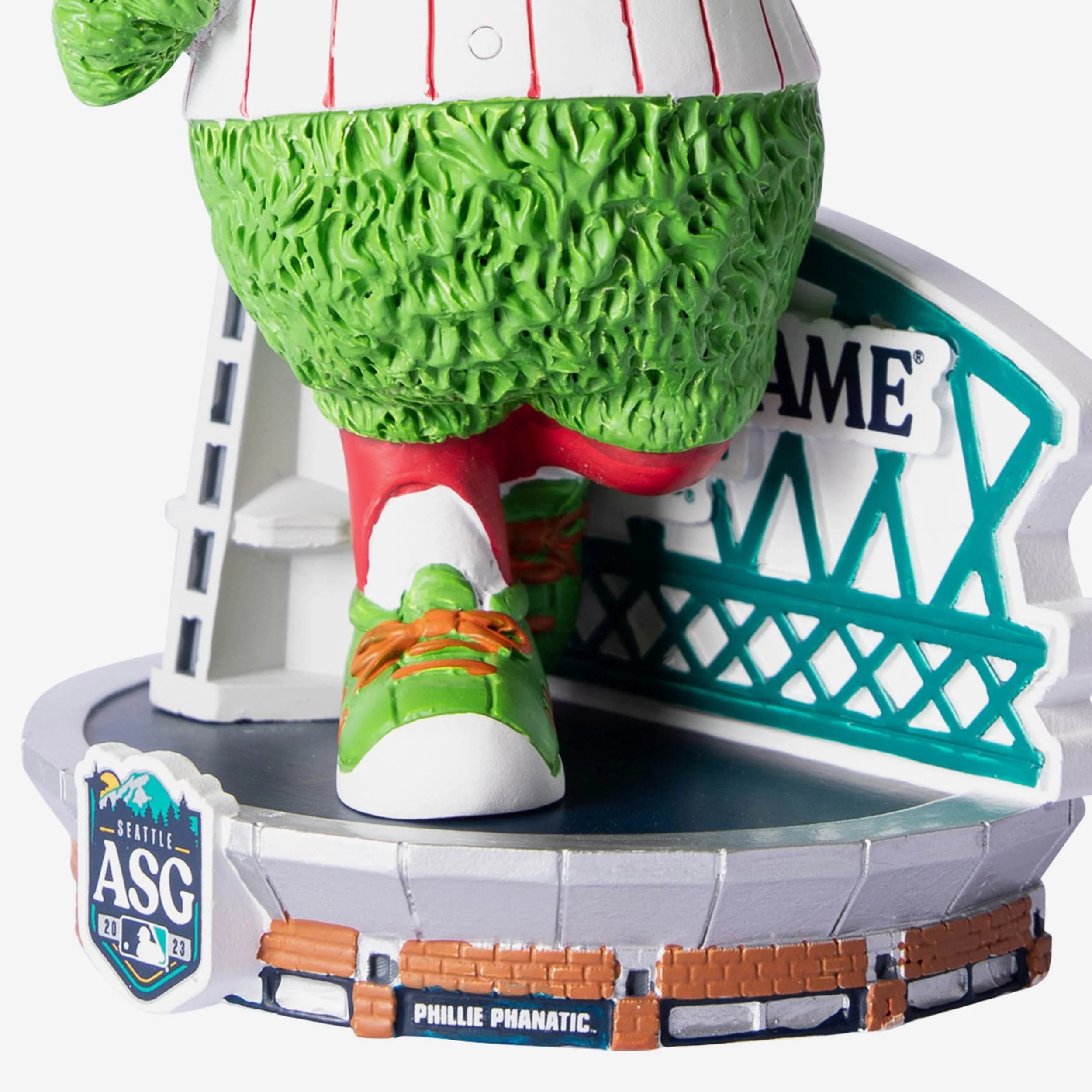 Phillie Phanatic Philadelphia Phillies 2023 All-Star Bobbles on Parade Mascot Bobblehead - Image 3