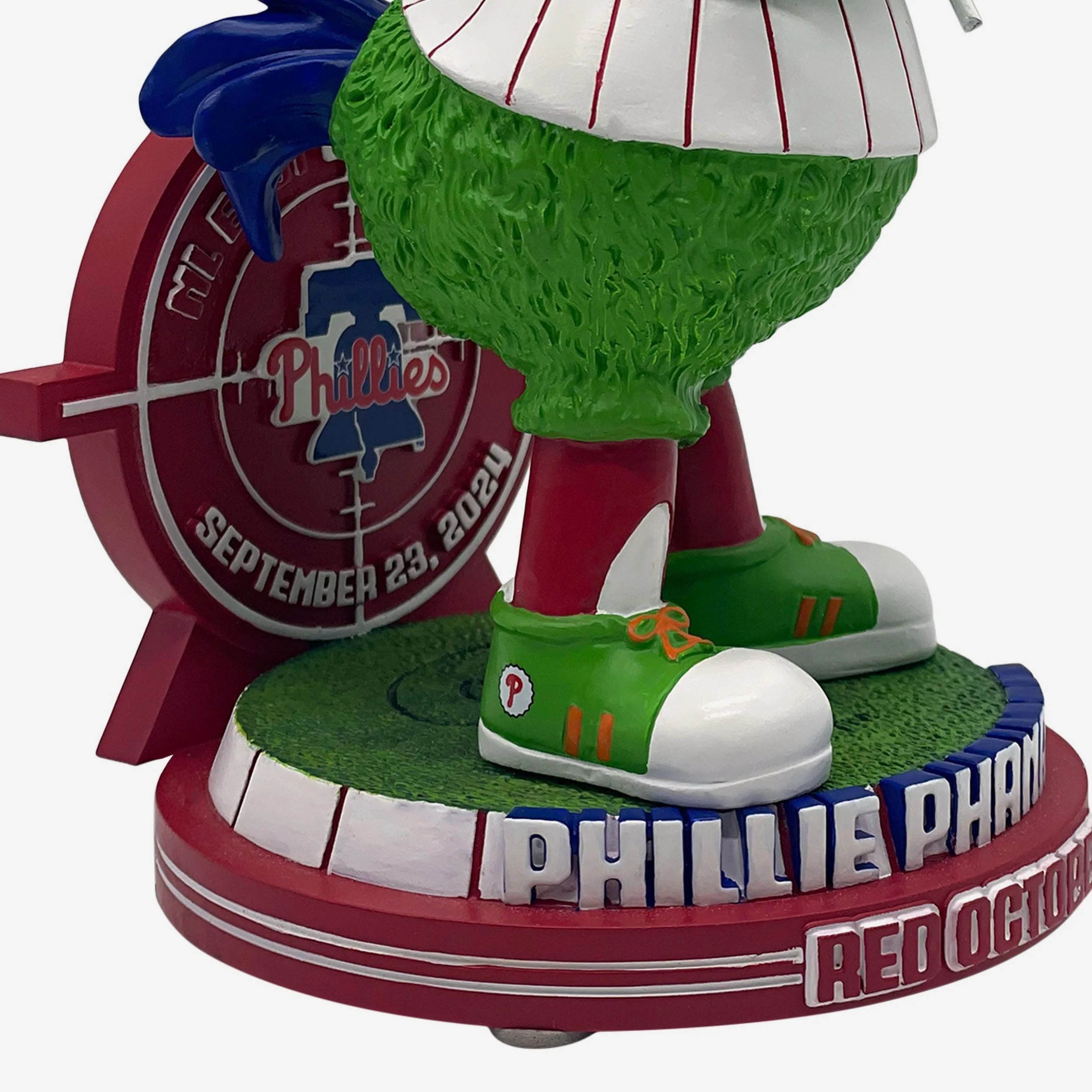 Phillie Phanatic Philadelphia Phillies 2024 Red October Flag Mascot Bobblehead - Image 3