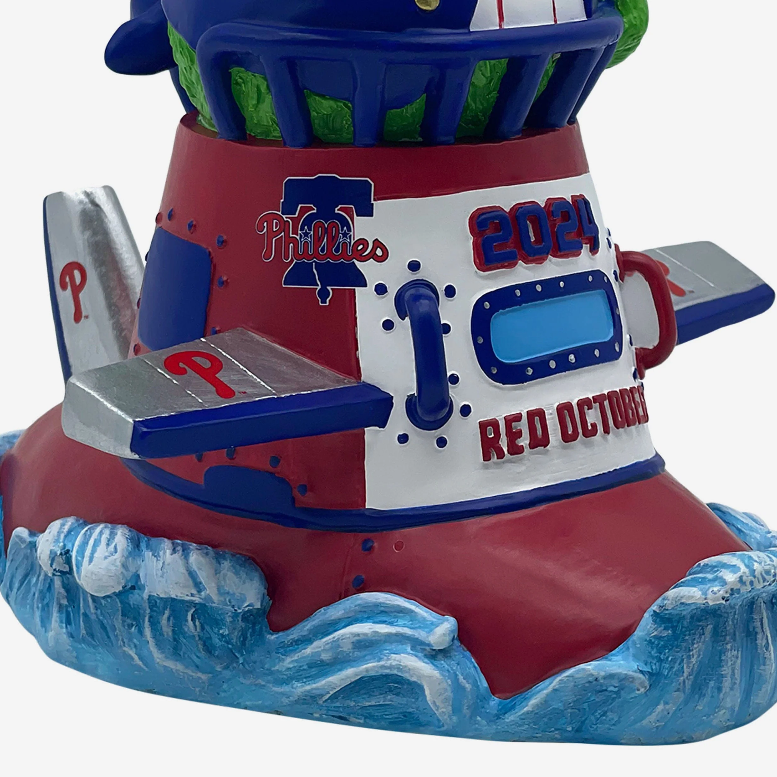 Phillie Phanatic Philadelphia Phillies 2024 Red October Submarine Mascot Bobblehead - Image 3