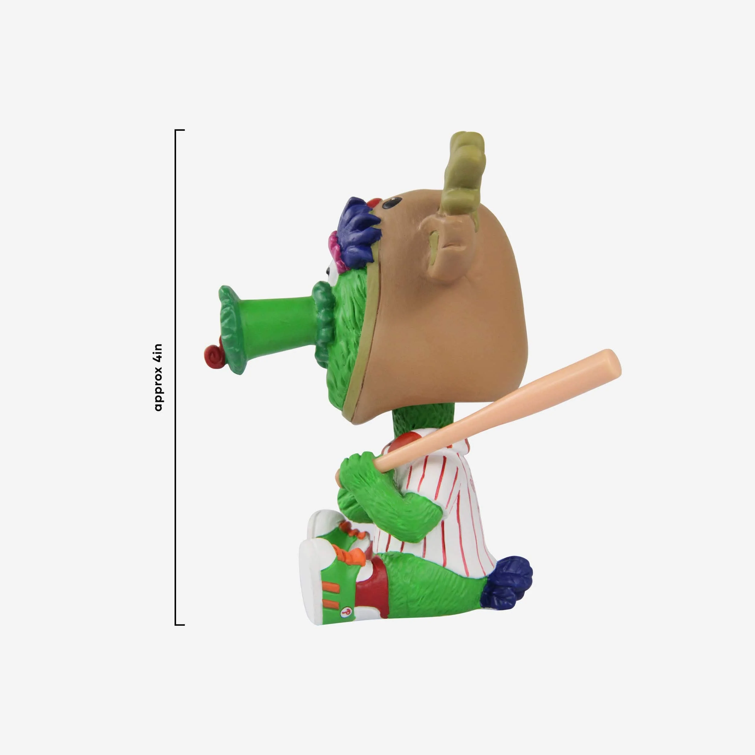 Phillie Phanatic Philadelphia Phillies Christmas Mascot Bobble Bro Mini Bobblehead - Image 3