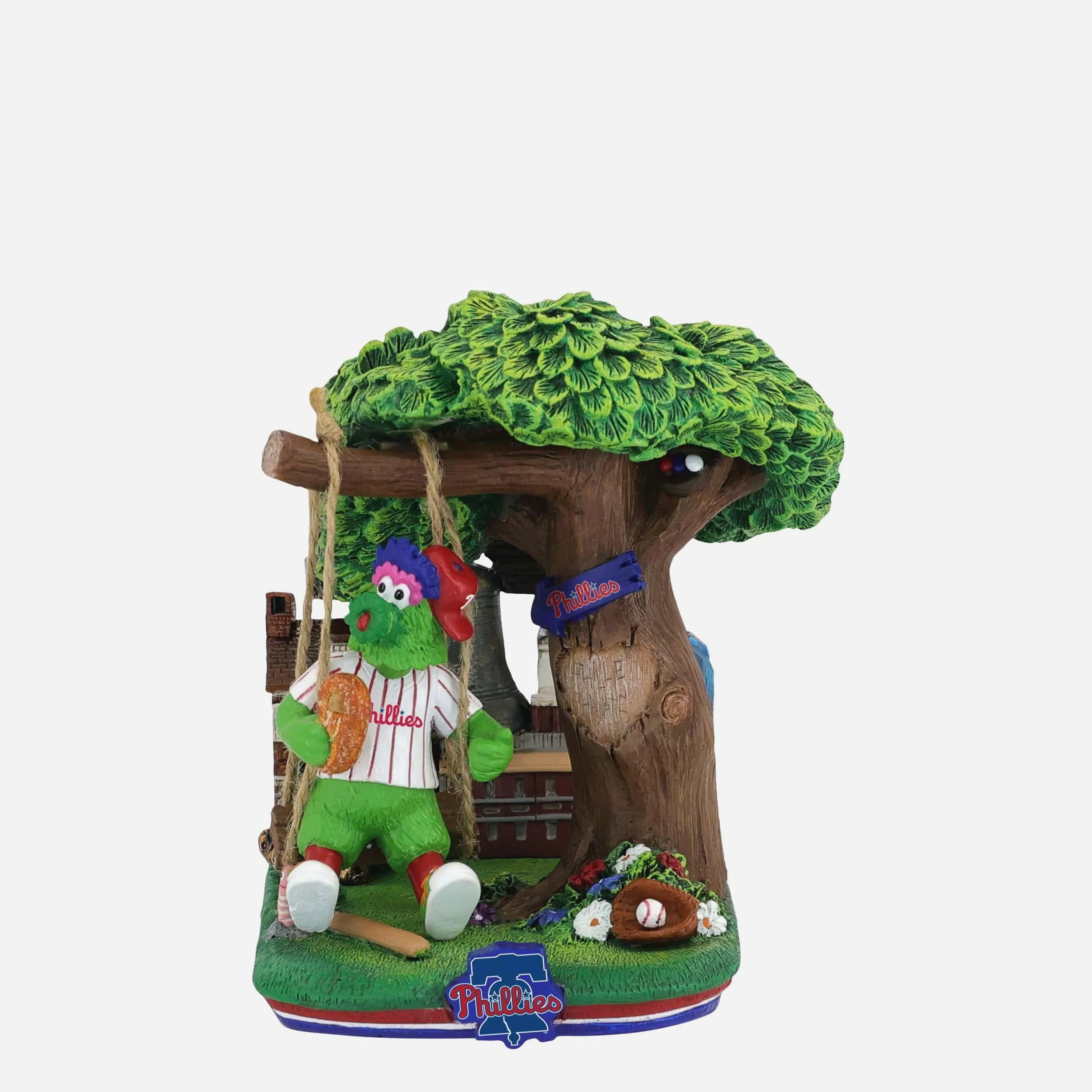 Phillie Phanatic Philadelphia Phillies City Park Swing Mini Bobblehead
