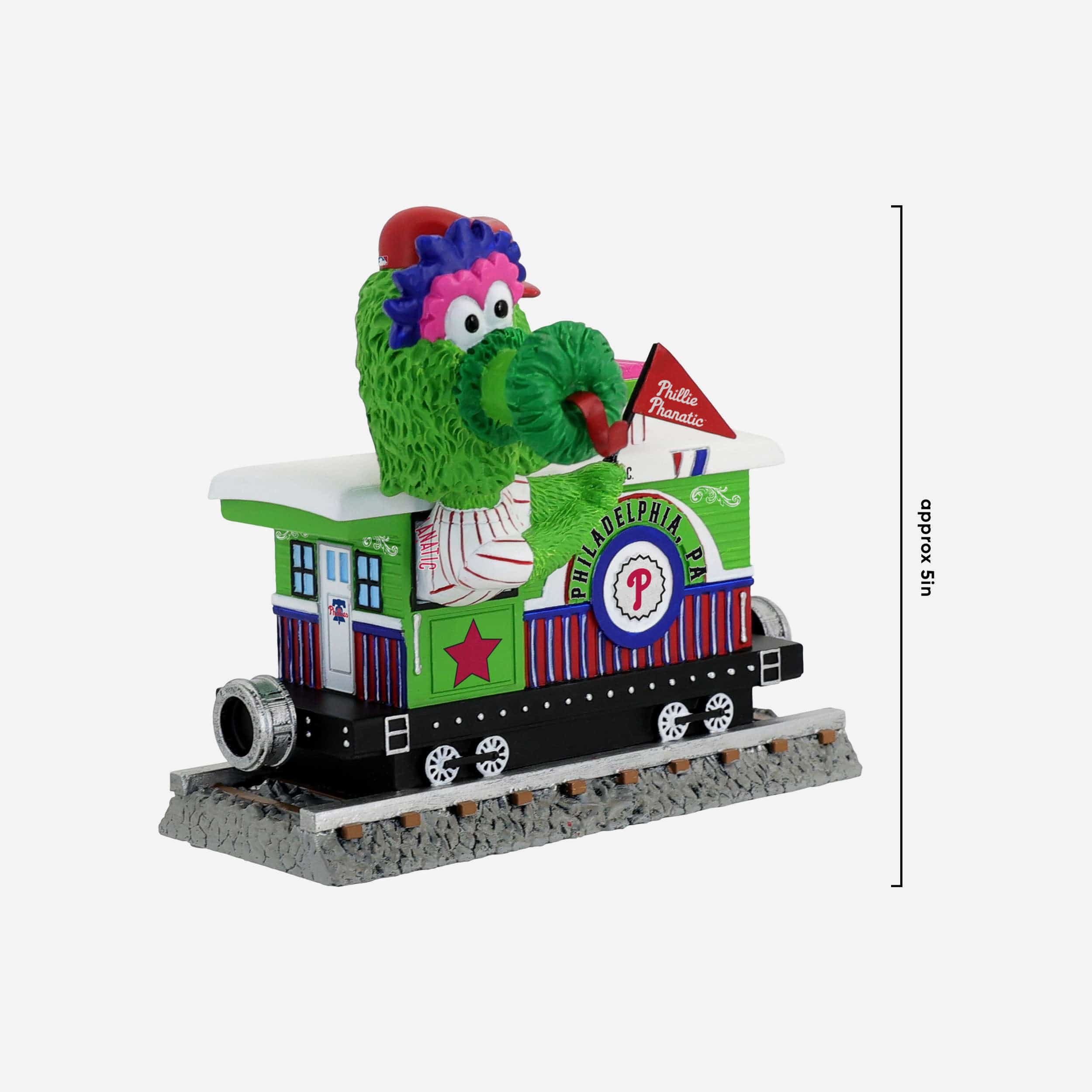 Phillie Phanatic Philadelphia Phillies Express Train Mascot Bobblehead - Image 4