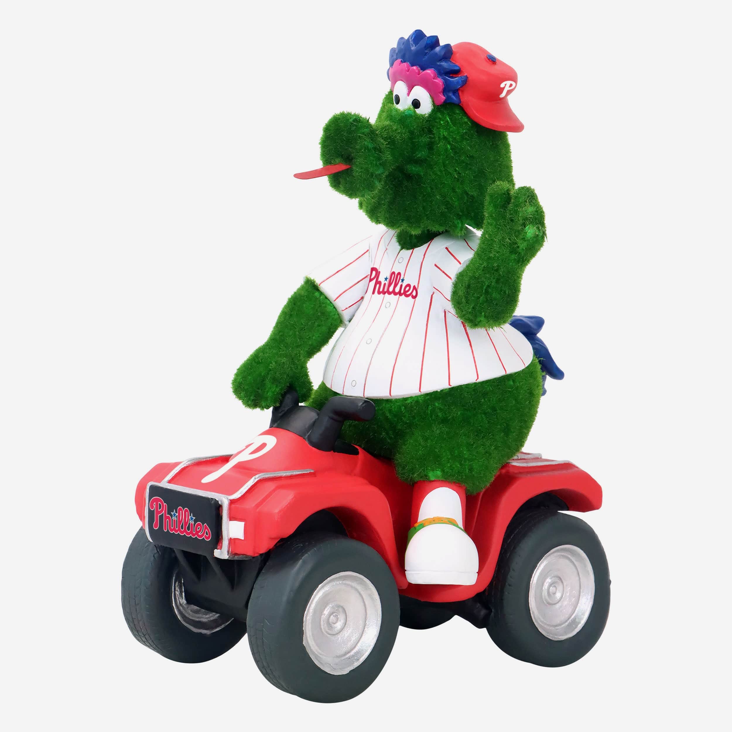 Phillie Phanatic Philadelphia Phillies Fuzzy Fur ATV Mascot Bobblehead - Image 4