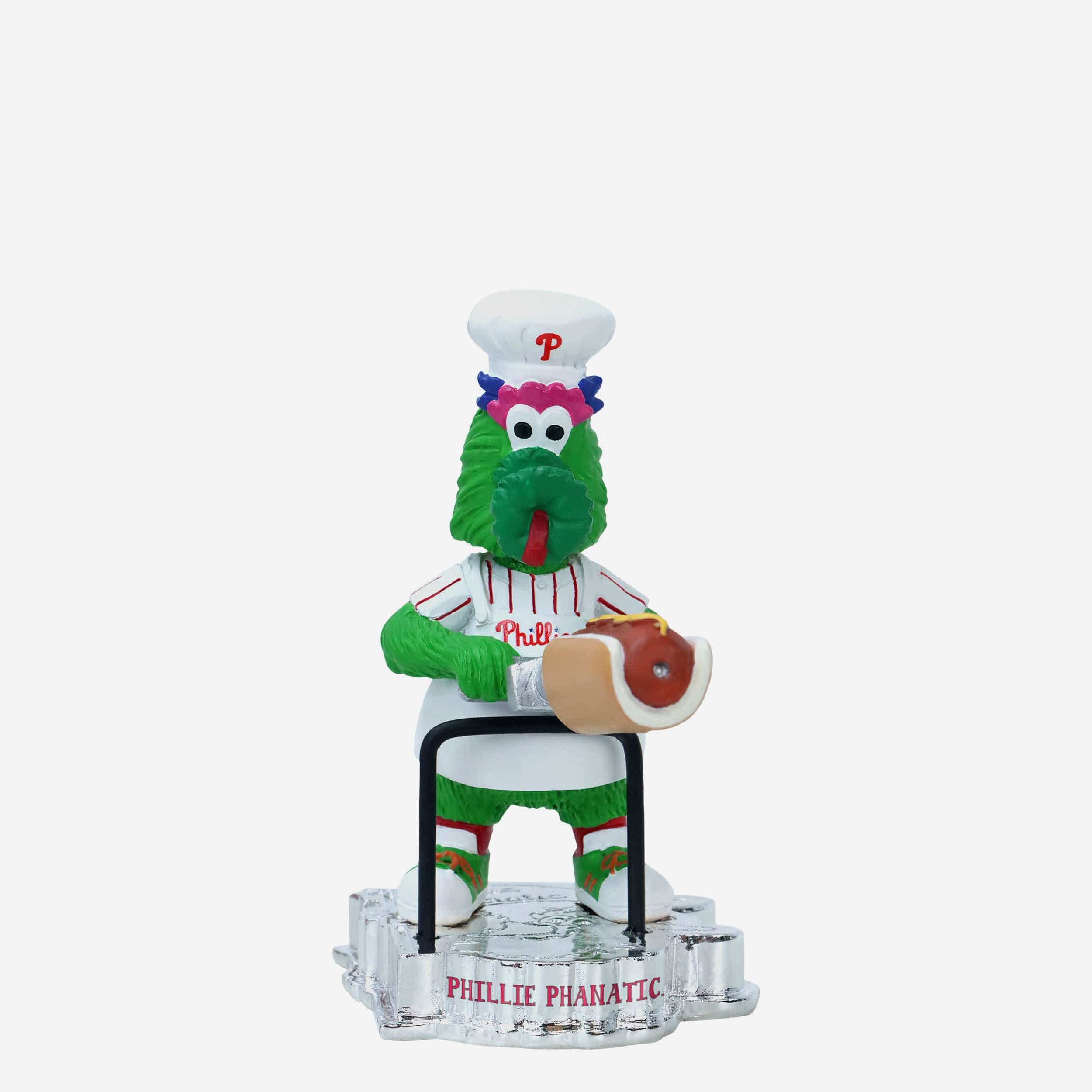 Phillie Phanatic Philadelphia Phillies Hot Dog Cannon Mascot Mini Bobblehead