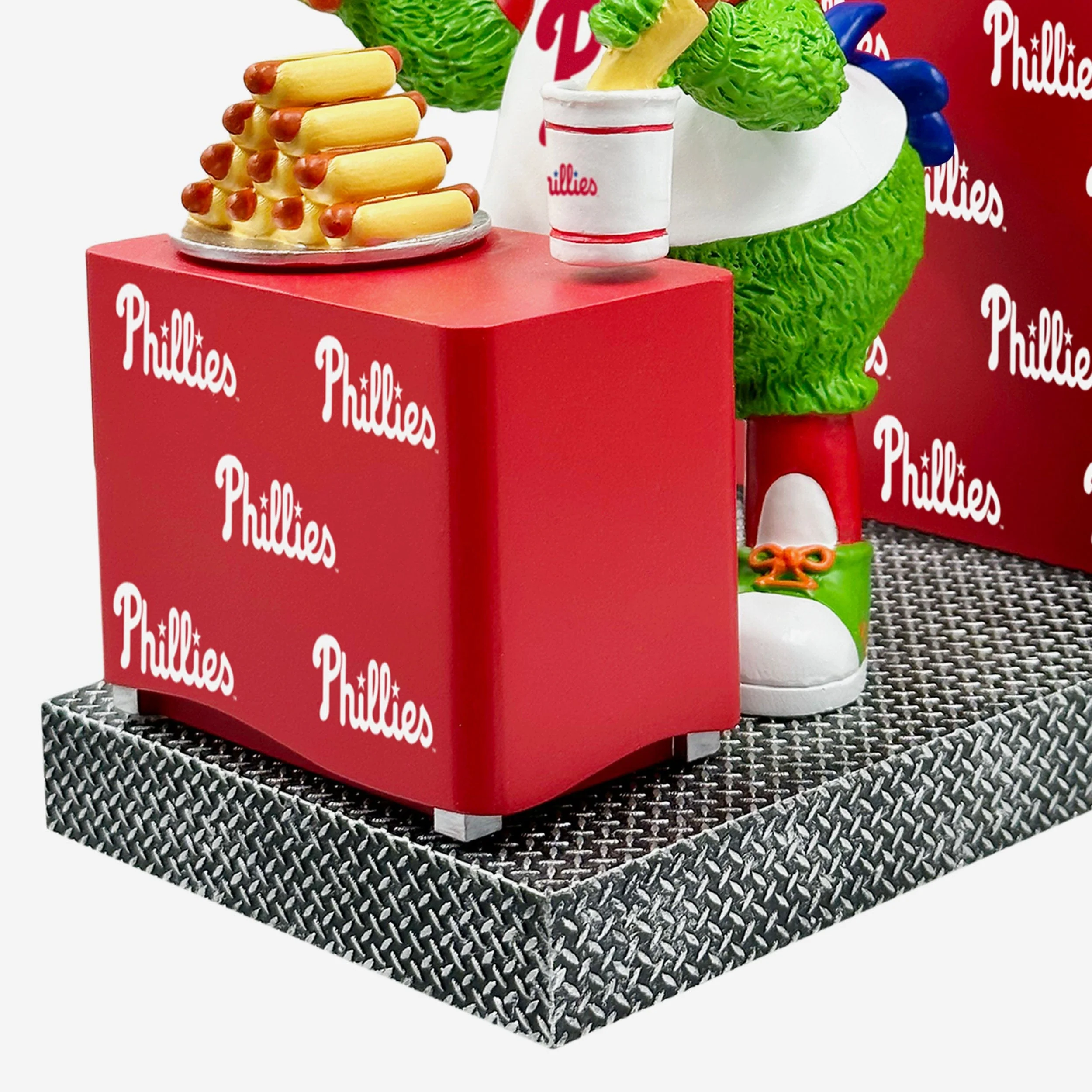 Phillie Phanatic Philadelphia Phillies Hot Dog Eating Contest Mascot Bobblehead - Image 3