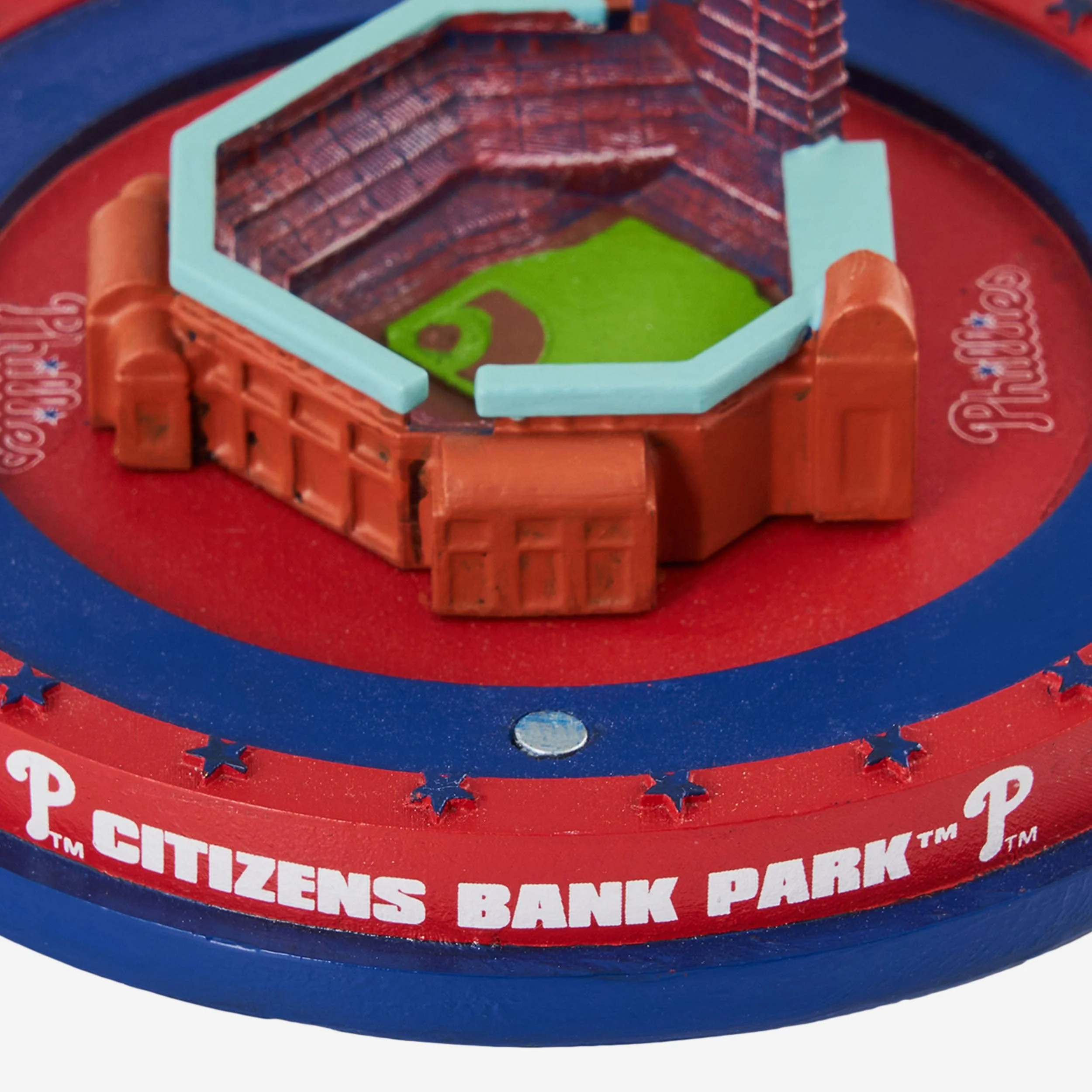 Phillie Phanatic Philadelphia Phillies Magnetic Stadium Base Mascot Bobblehead - Image 4