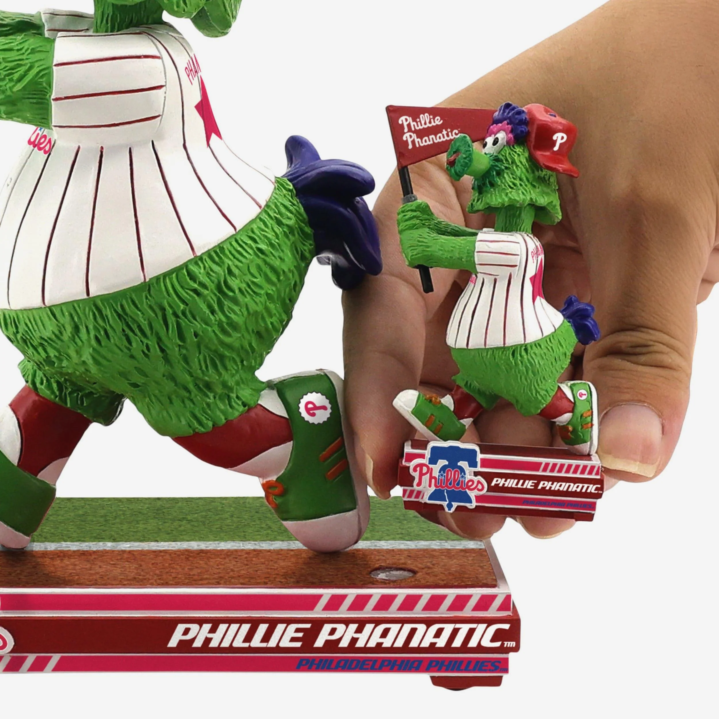 Phillie Phanatic Philadelphia Phillies Mascot Magnetized Bobble Dubblz Bobblehead - Image 3