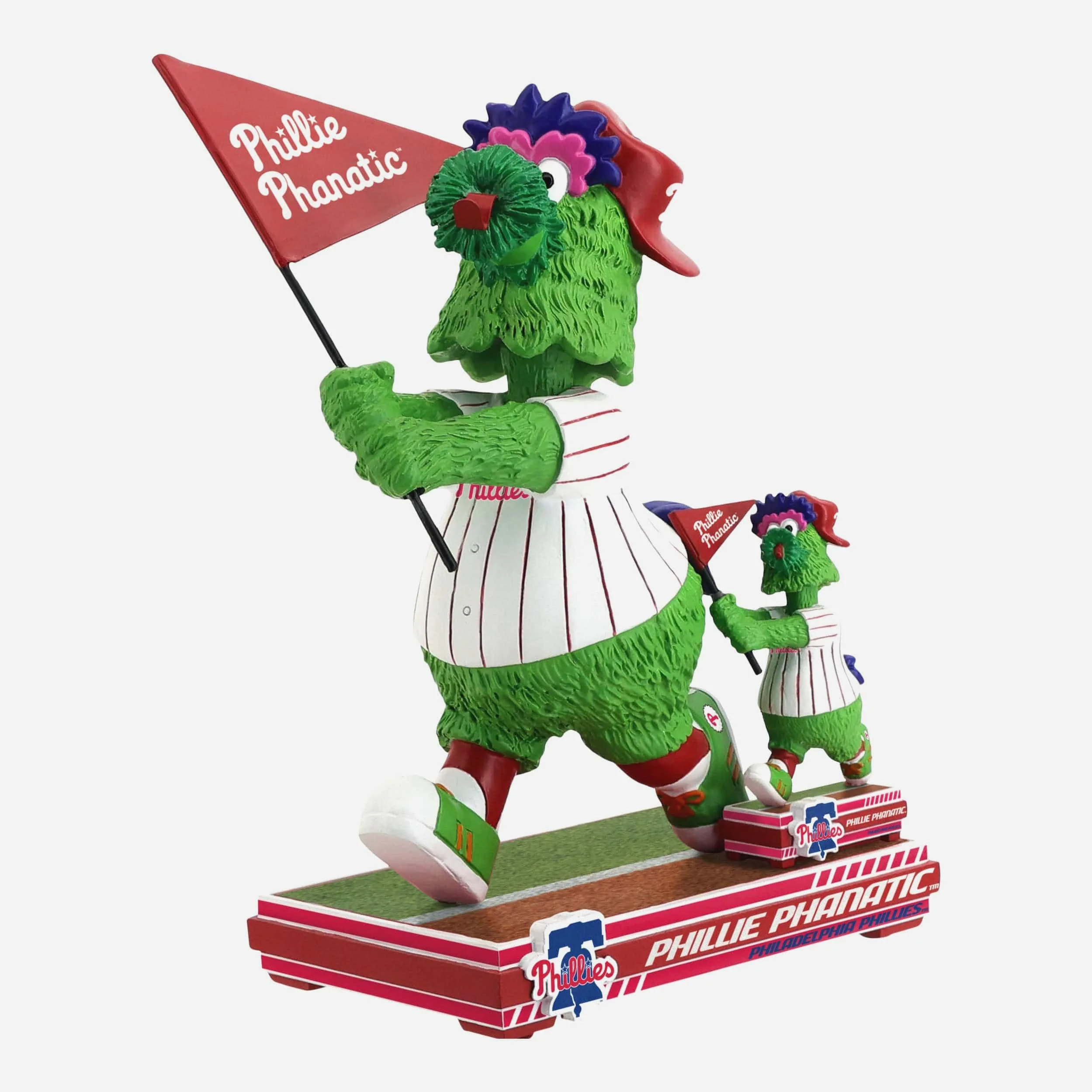 Phillie Phanatic Philadelphia Phillies Mascot Magnetized Bobble Dubblz Bobblehead - Image 5