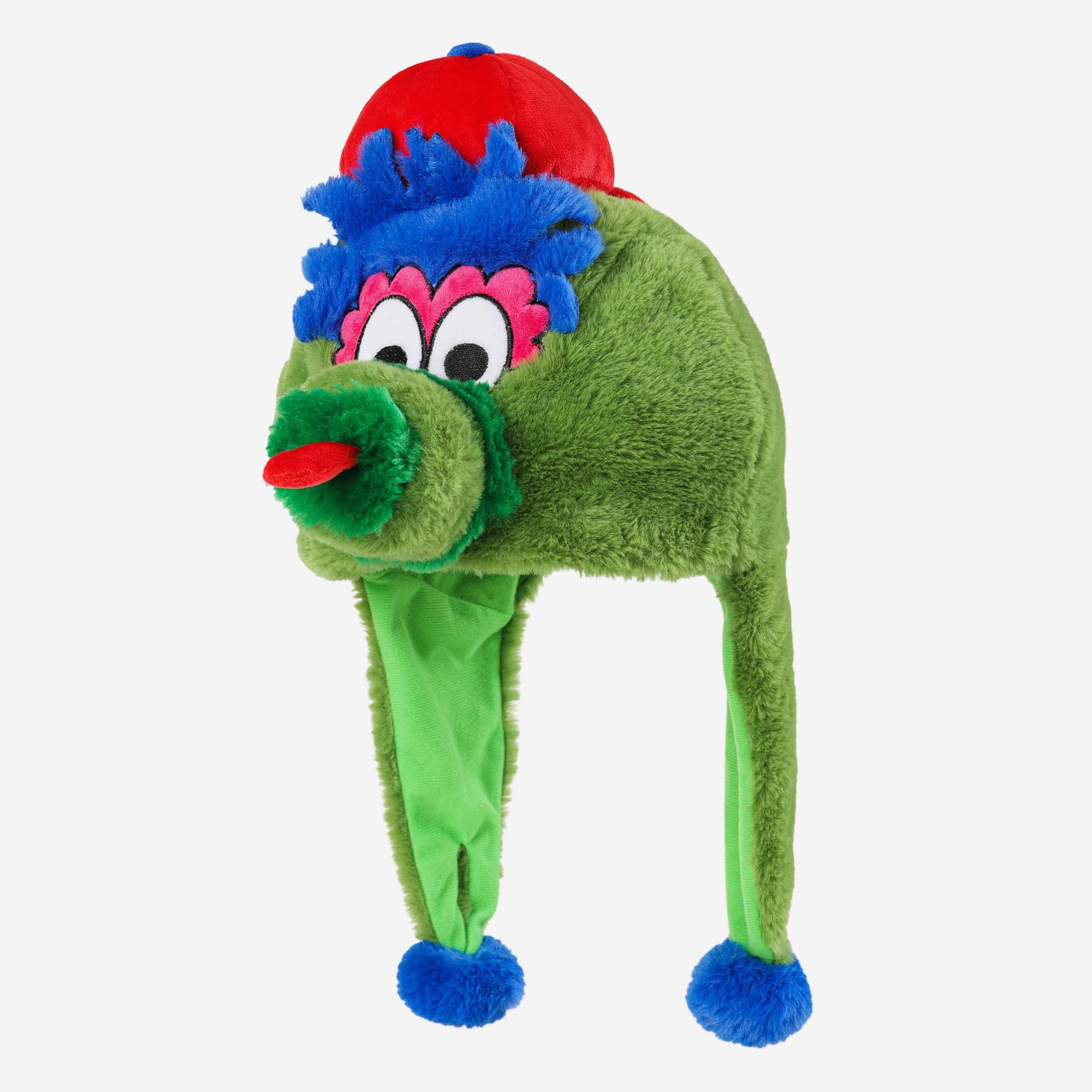 Phillie Phanatic Philadelphia Phillies Mascot Plush Hat