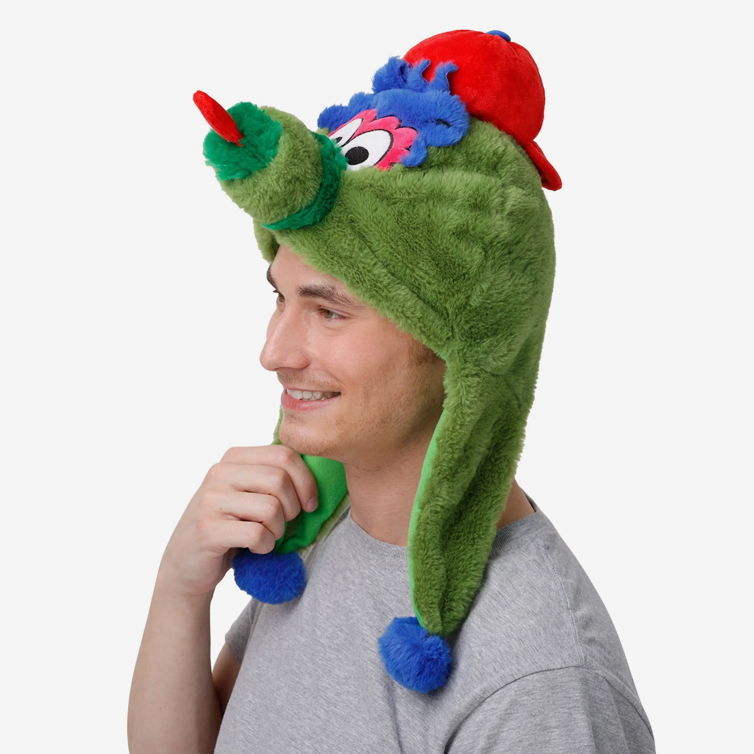 Phillie Phanatic Philadelphia Phillies Mascot Plush Hat - Image 3