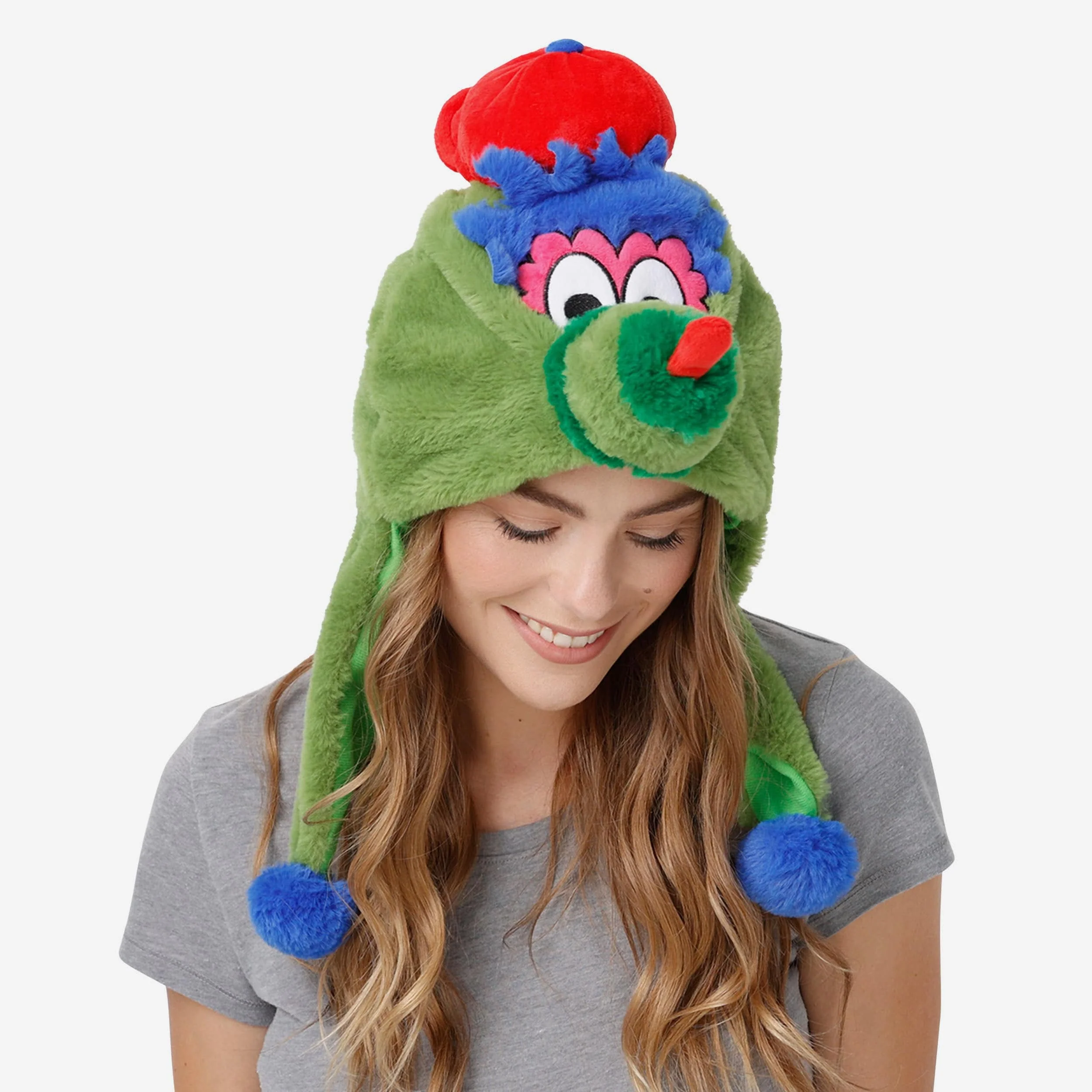 Phillie Phanatic Philadelphia Phillies Mascot Plush Hat - Image 4