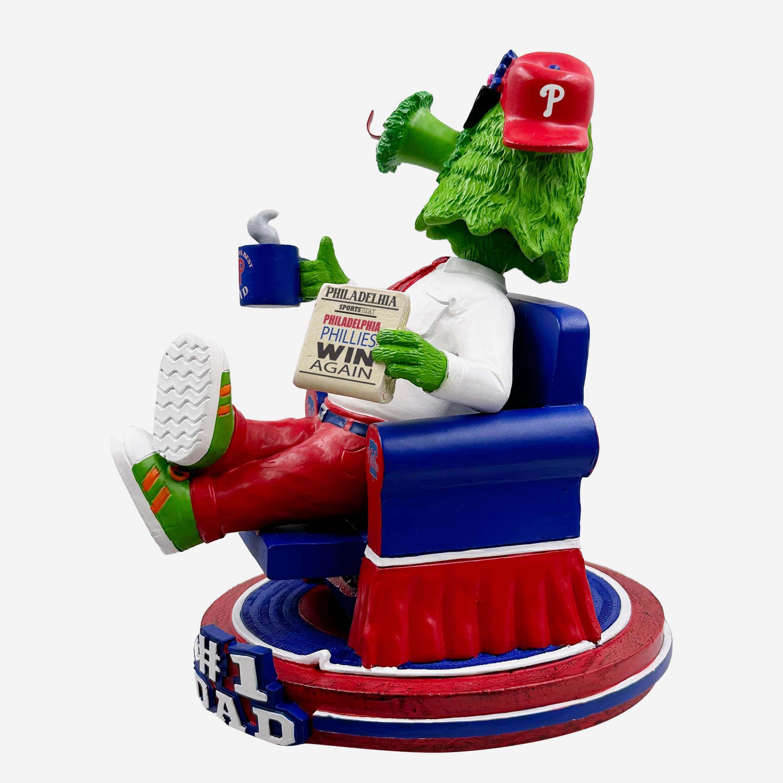 Phillie Phanatic Philadelphia Phillies No 1 Dad Mascot Bobblehead - Image 4