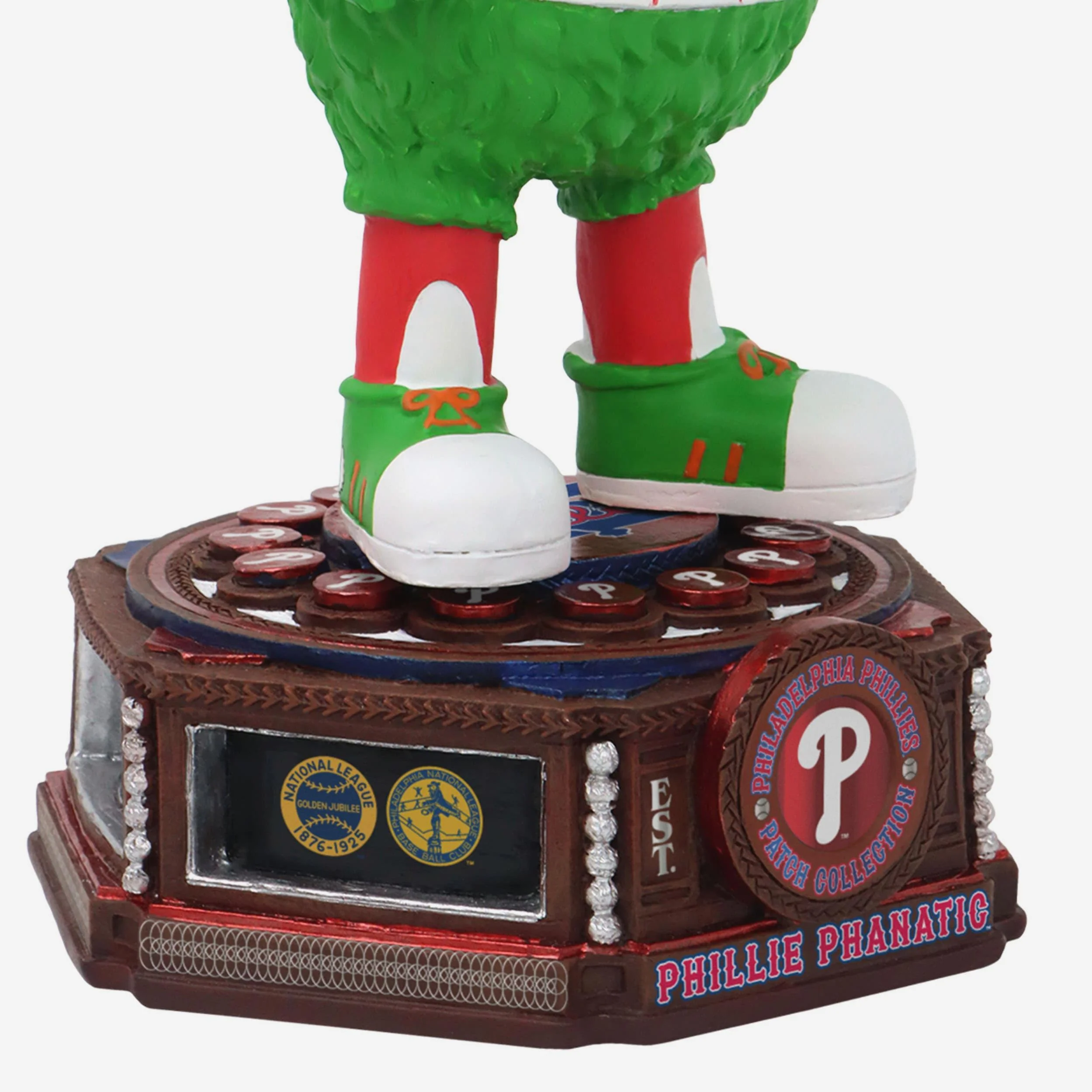 Phillie Phanatic Philadelphia Phillies Patch Collection Mascot Bobblehead - Image 3