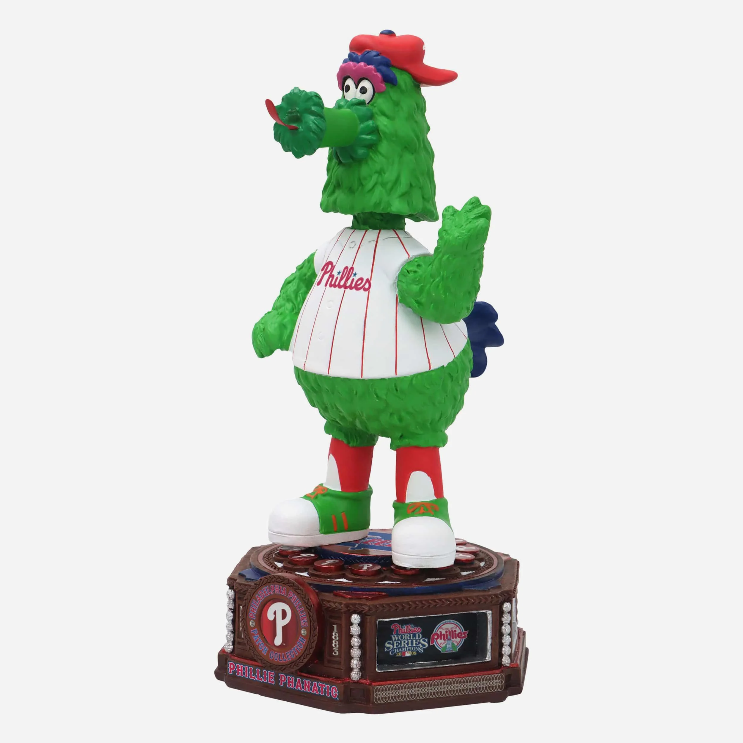 Phillie Phanatic Philadelphia Phillies Patch Collection Mascot Bobblehead - Image 4