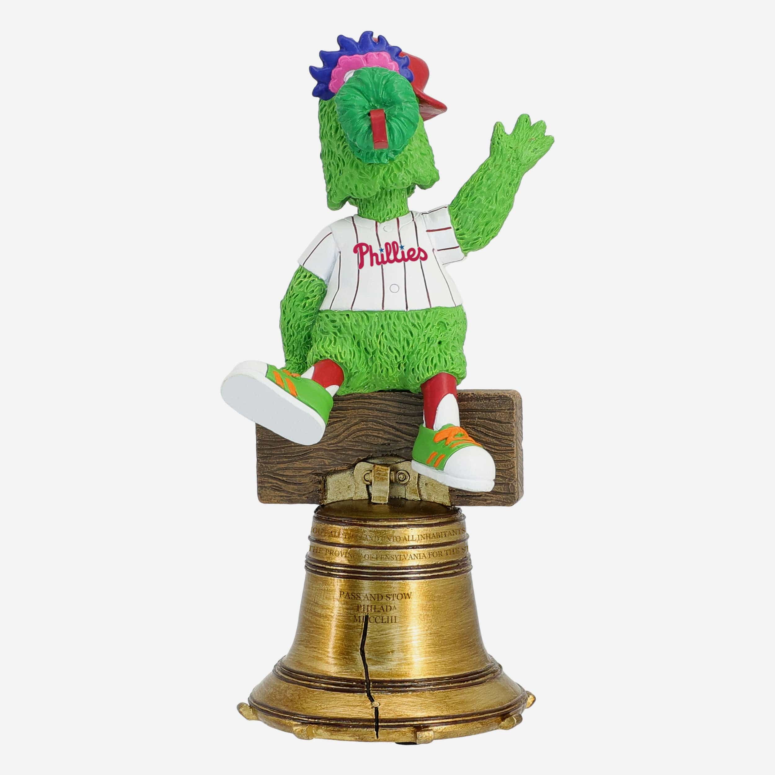 Phillie Phanatic Philadelphia Phillies Ring the Bell Base Mascot Bobblehead