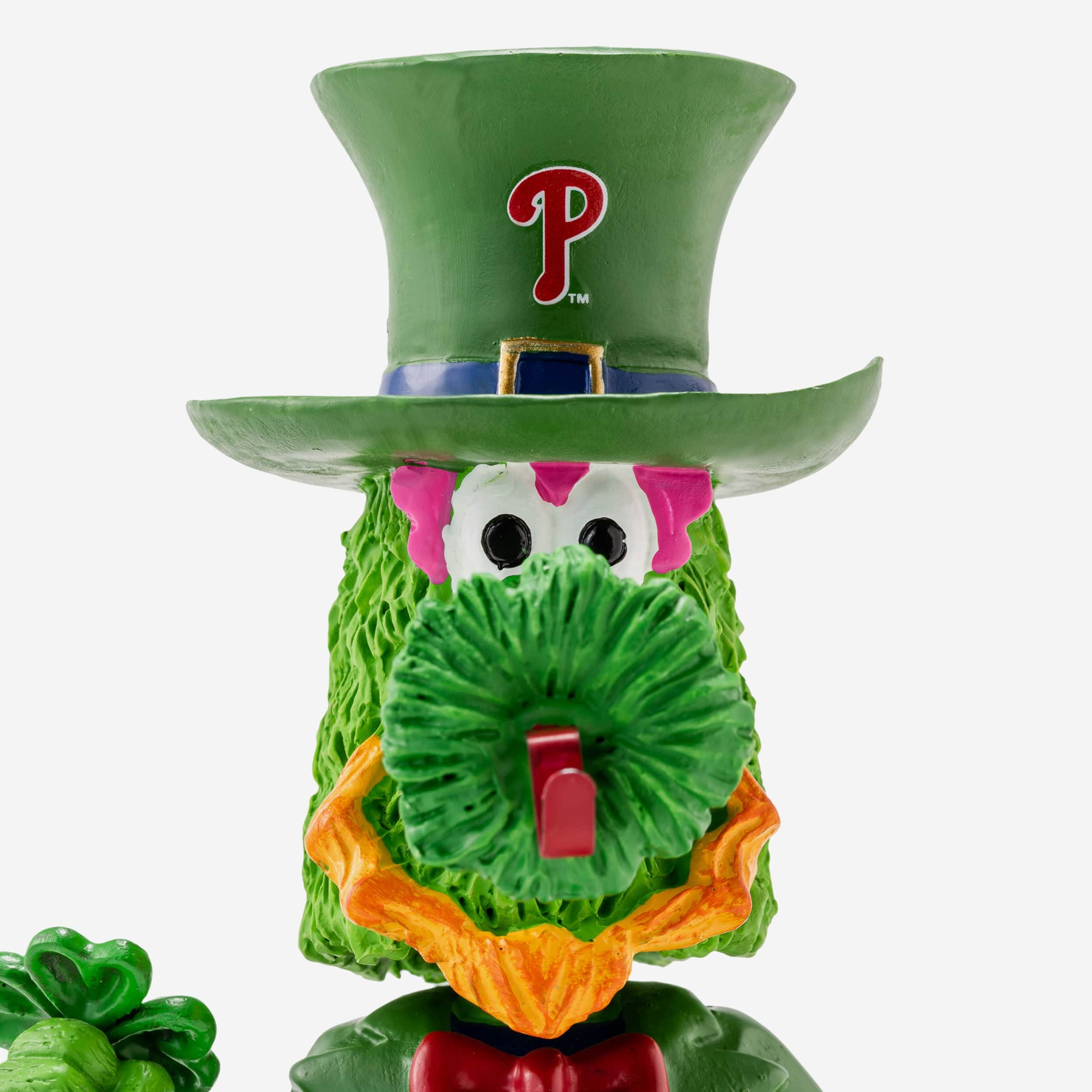 Phillie Phanatic Philadelphia Phillies Saint Patricks Day Mascot Bobblehead - Image 2