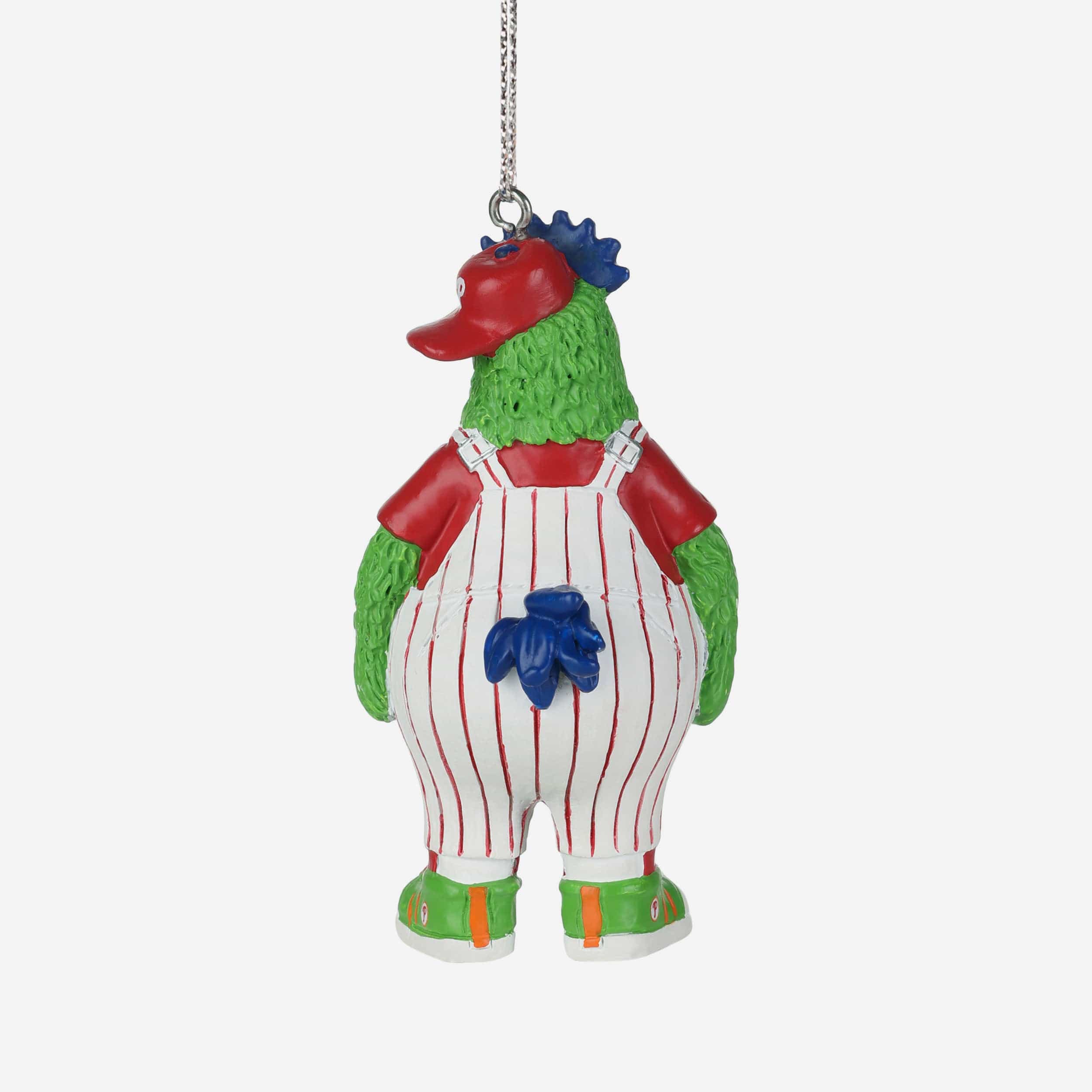 Phillie Phanatic Philadelphia Phillies Bib Overalls Mini Mascot Ornament - Image 3