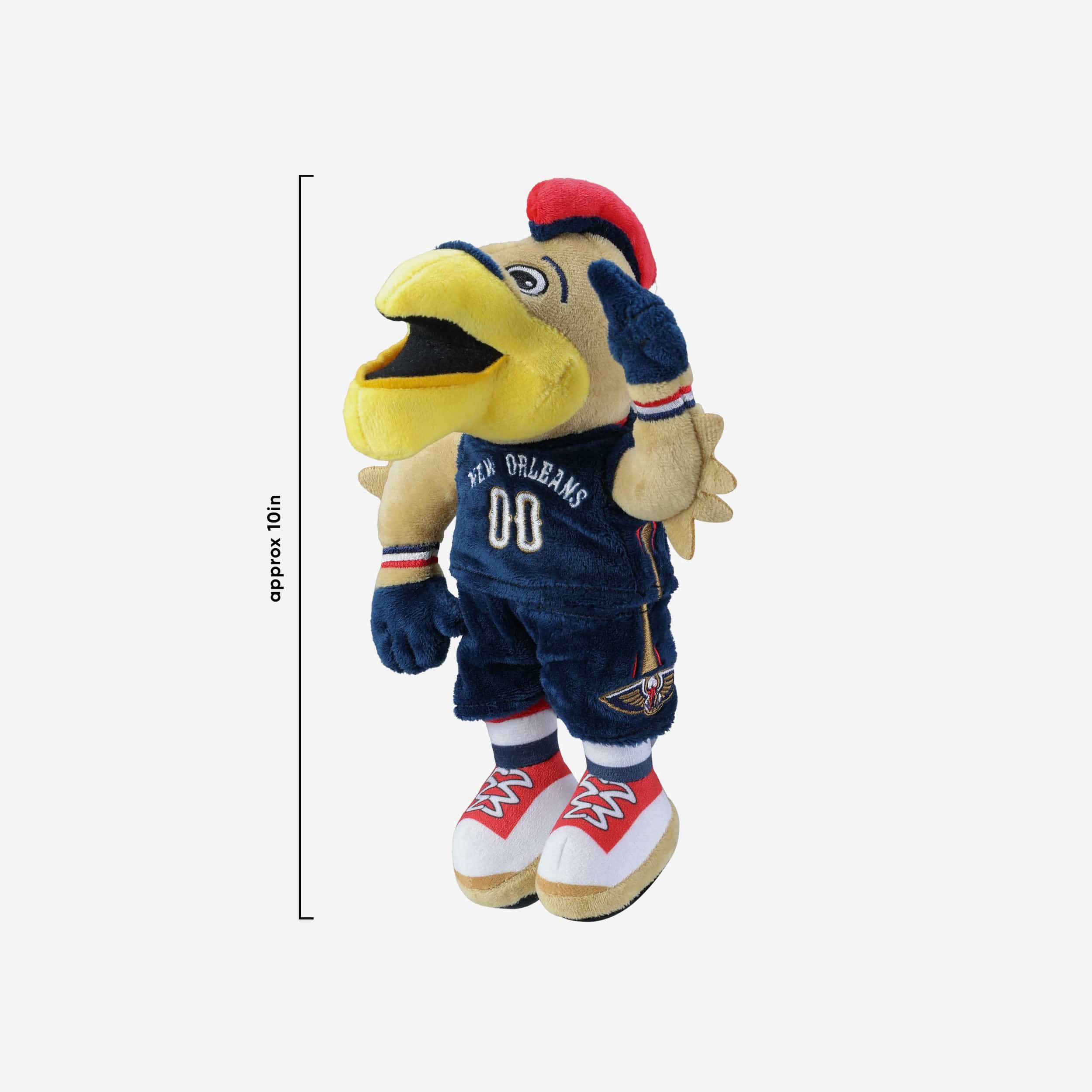 Pierre the Pelican New Orleans Pelicans Small Plush Mascot - Image 2
