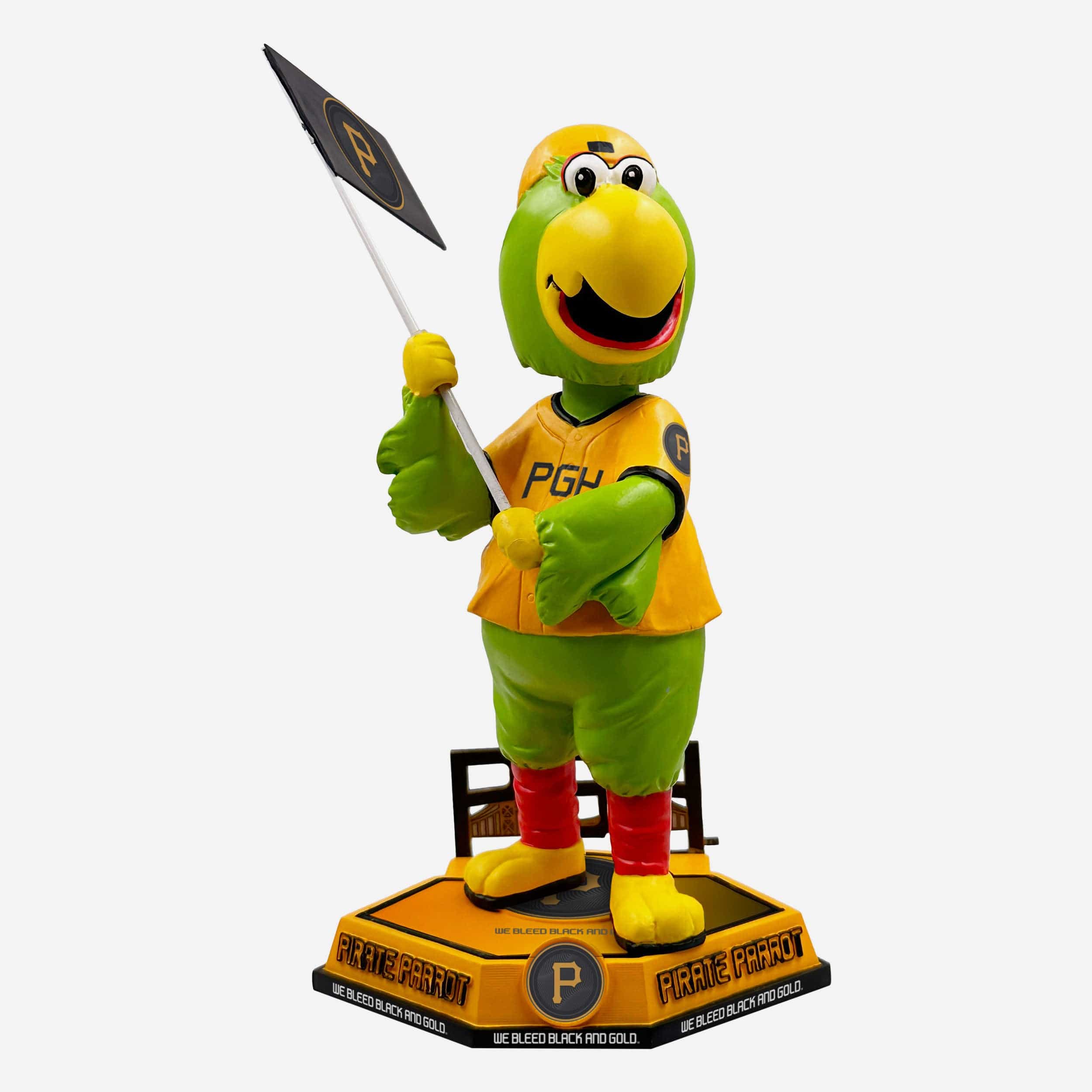 Pirate Parrot Pittsburgh Pirates 2023 City Connect Mascot Bobblehead