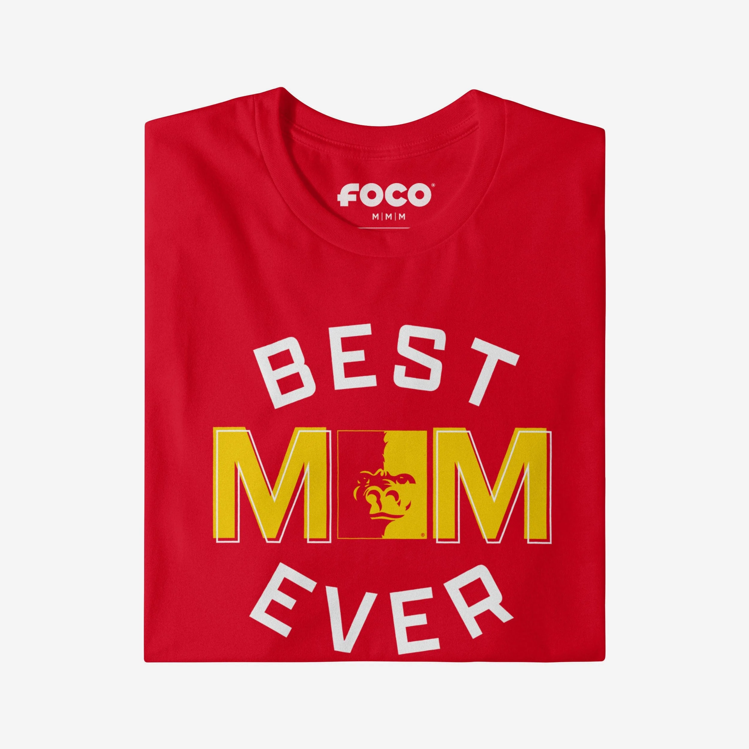 Pittsburg State Gorillas Best Mom Ever Arched T-Shirt - Image 3