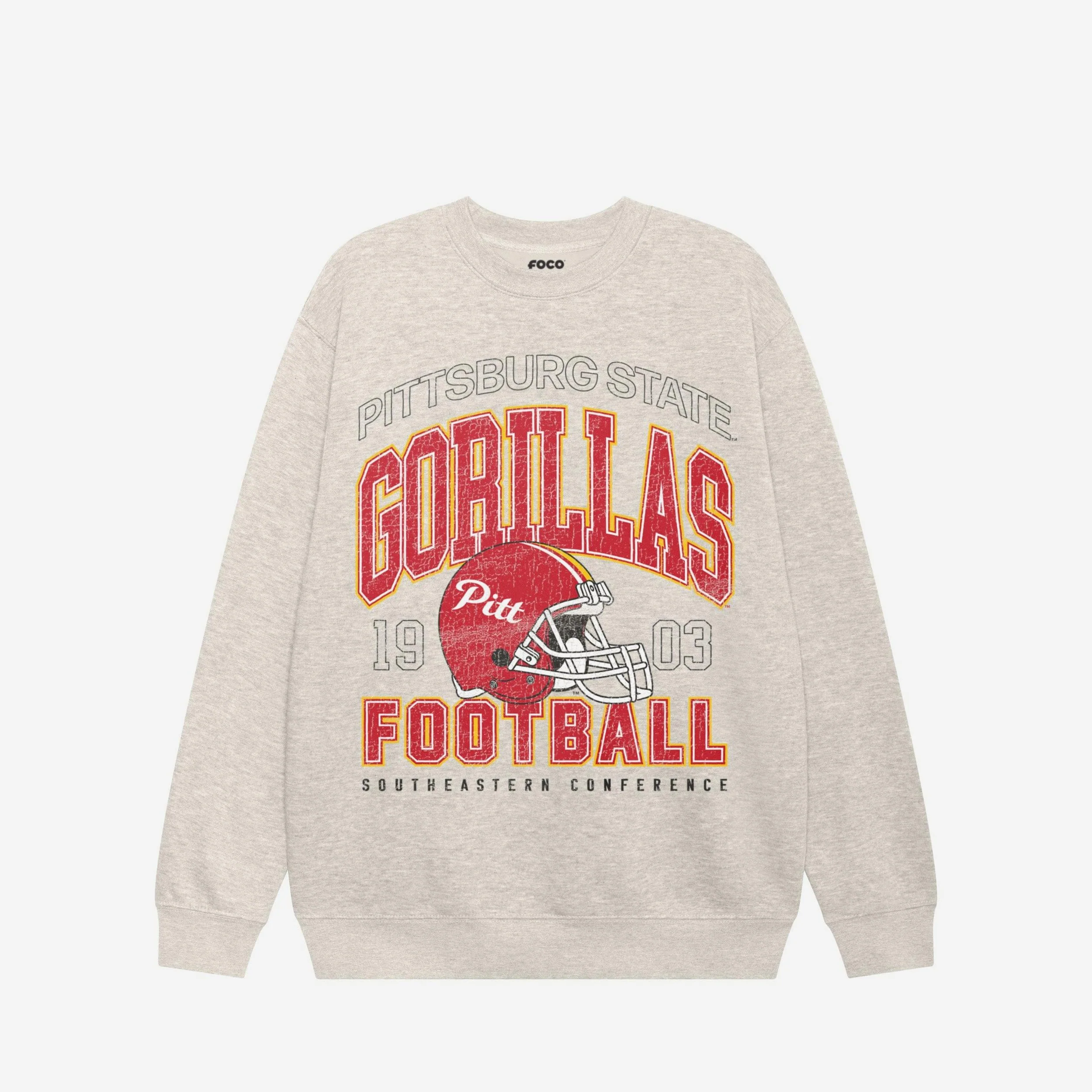Pittsburg State Gorillas Varsity Crew Neck Sweatshirt