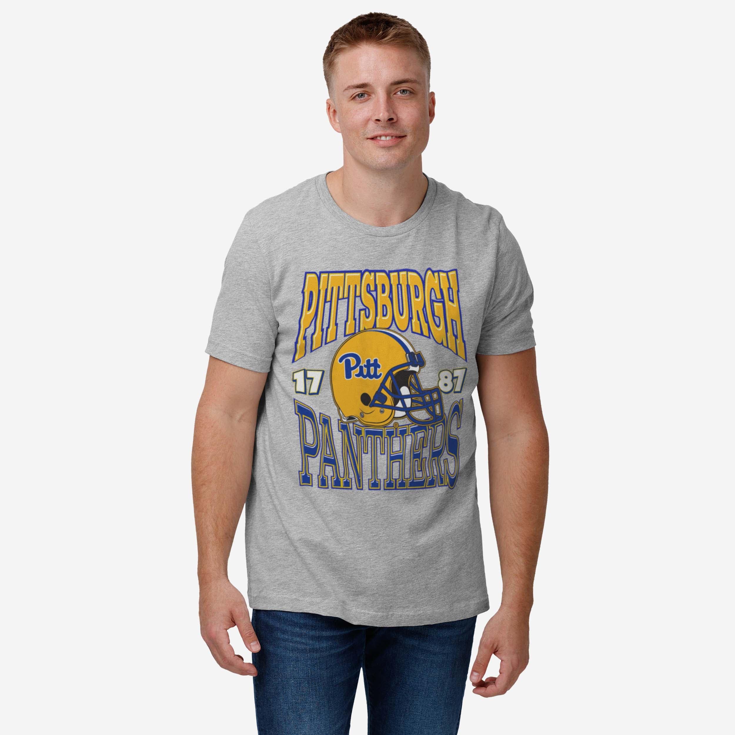 Pittsburgh Panthers Classic Team Helmet T-Shirt - Image 2