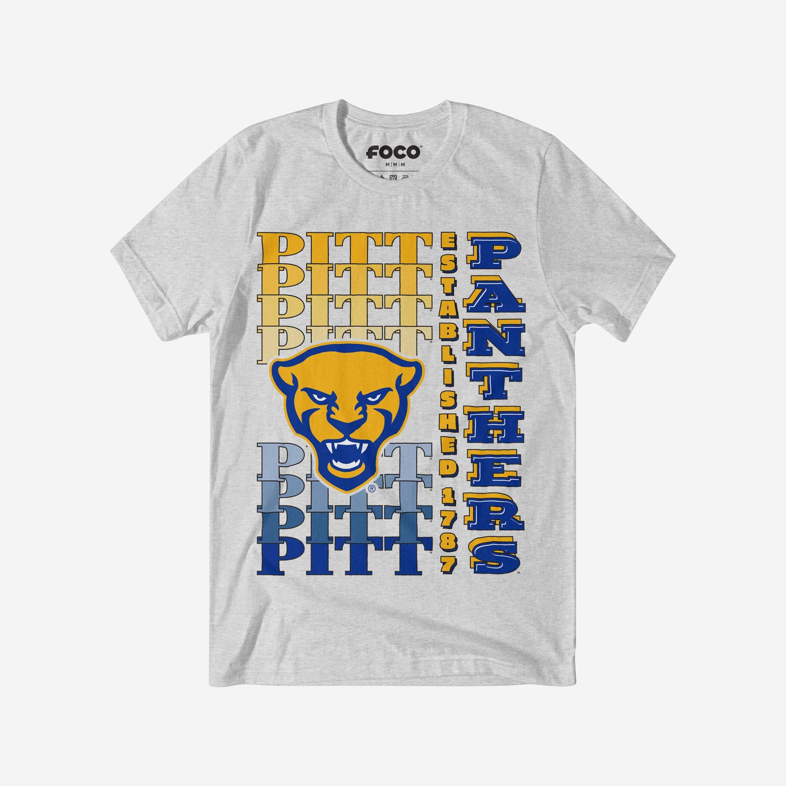 Pittsburgh Panthers Gradient Wordmark T-Shirt