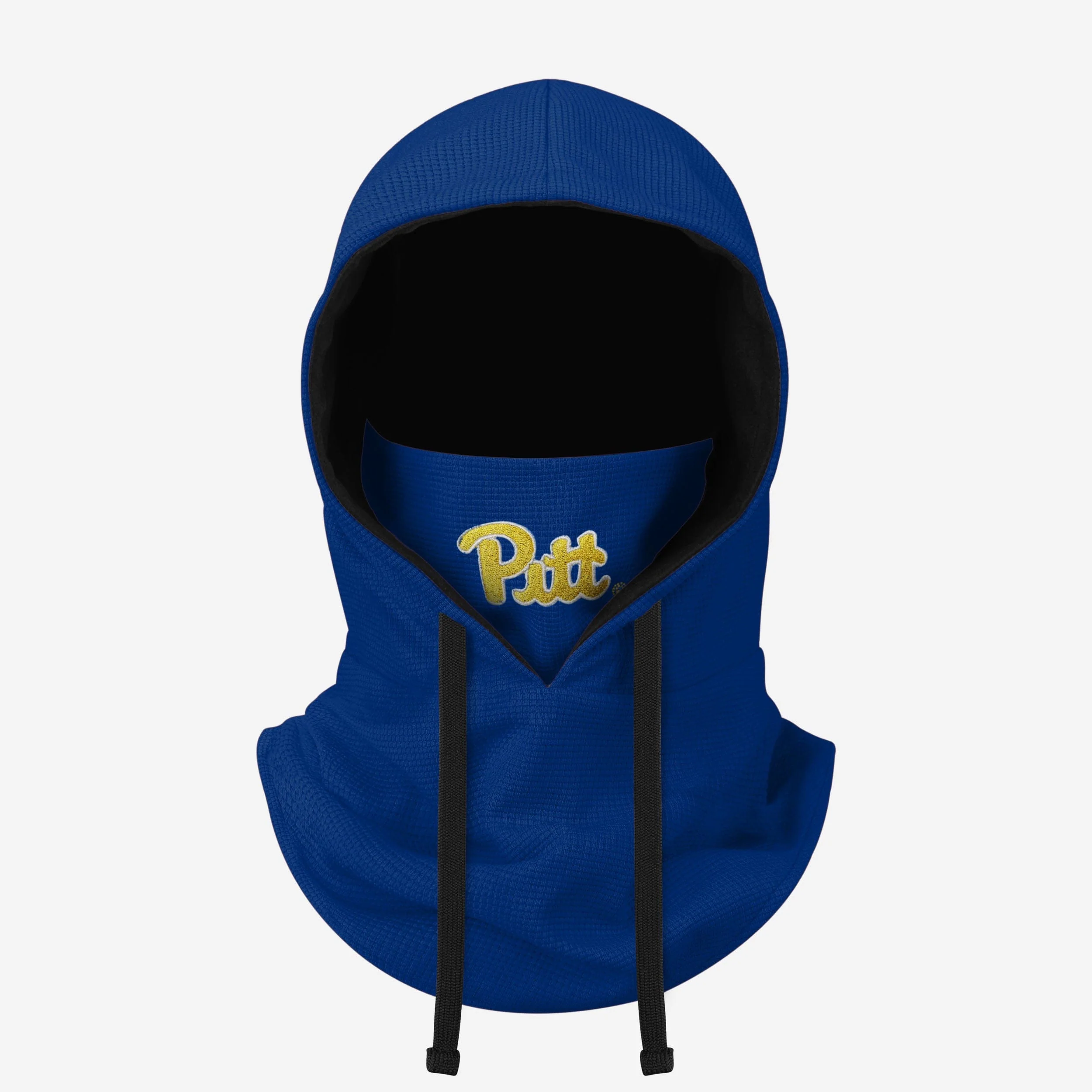 Pittsburgh Panthers Waffle Drawstring Hooded Gaiter