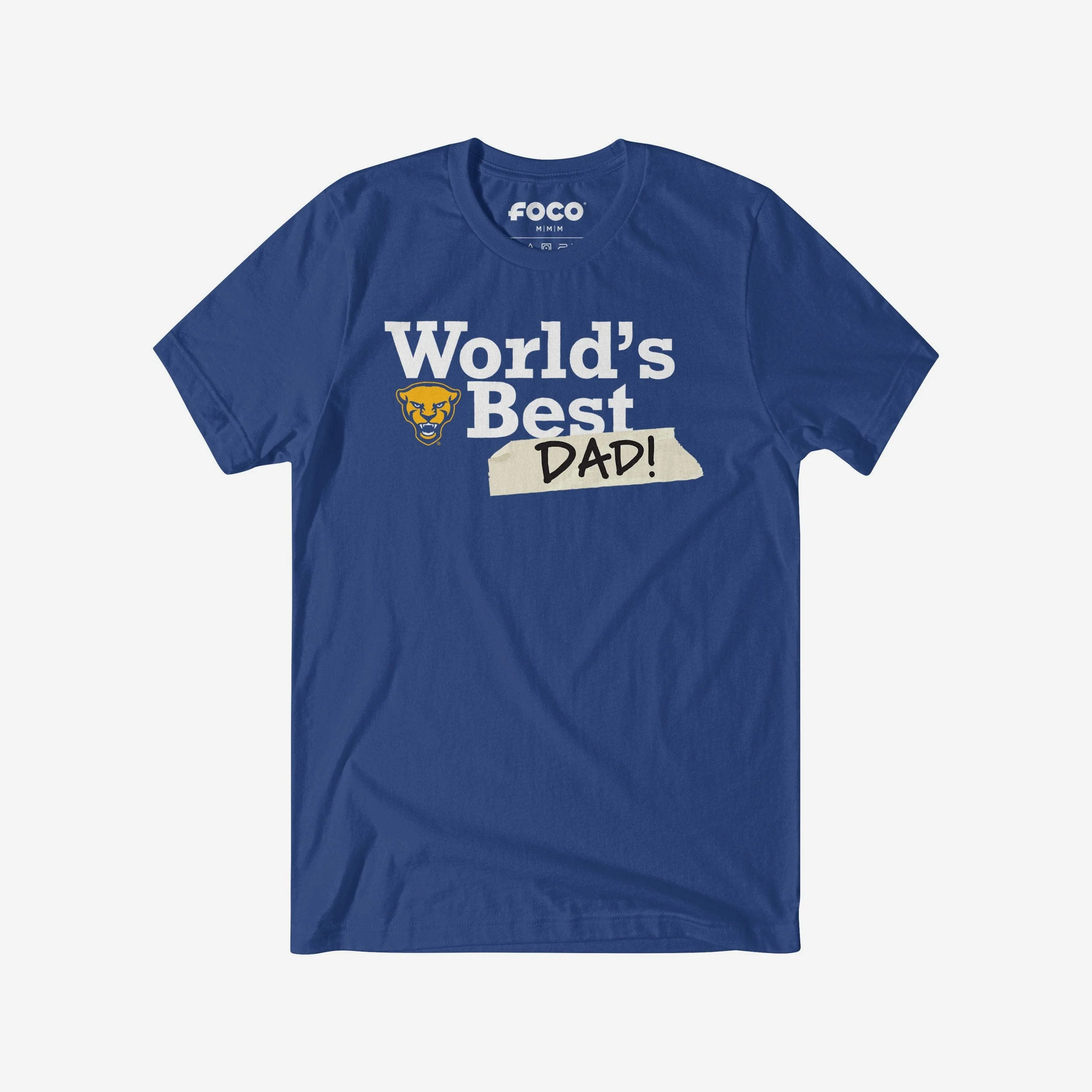 Pittsburgh Panthers World's Best Dad T-Shirt