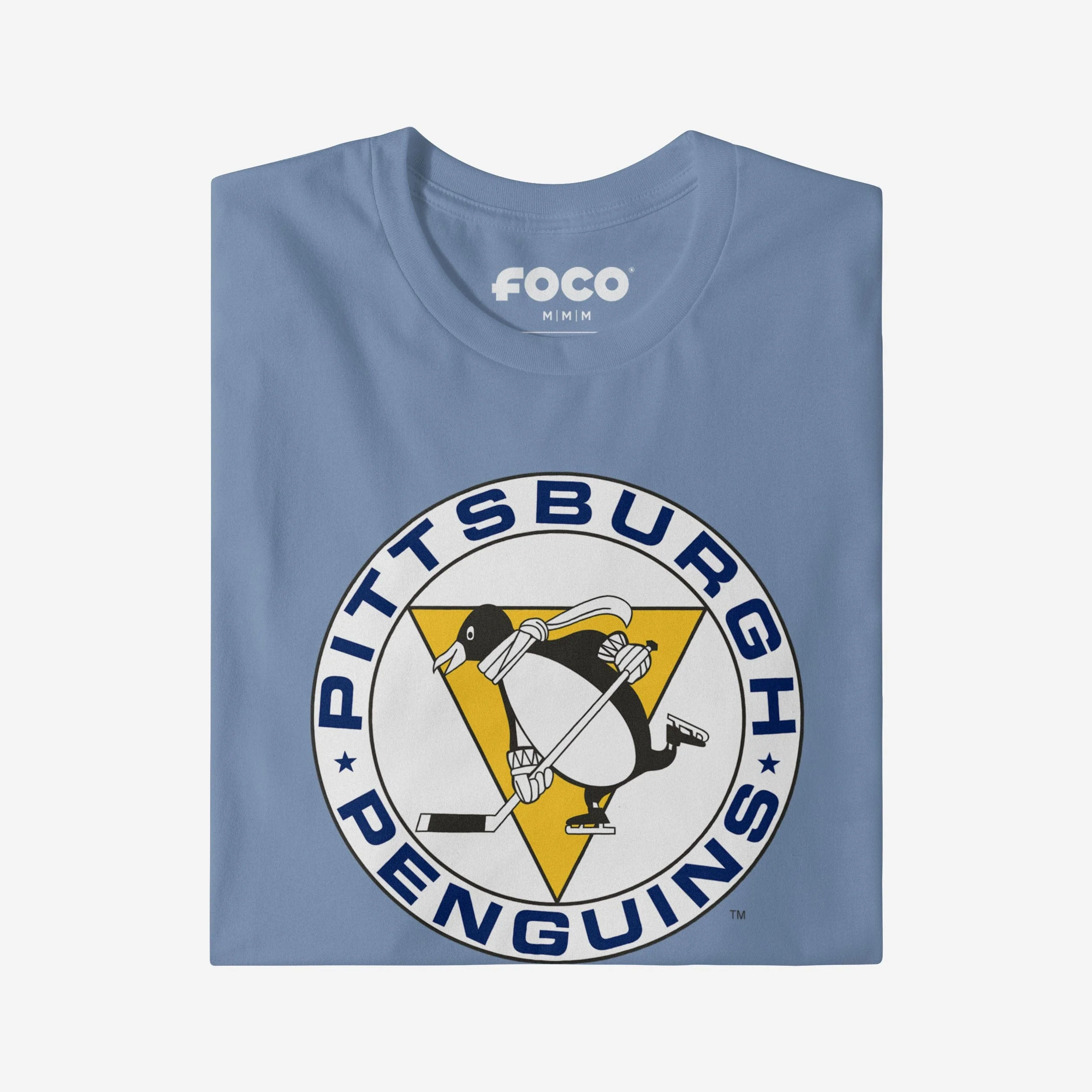 Pittsburgh Penguins 1967 Retro Logo T-Shirt - Image 3