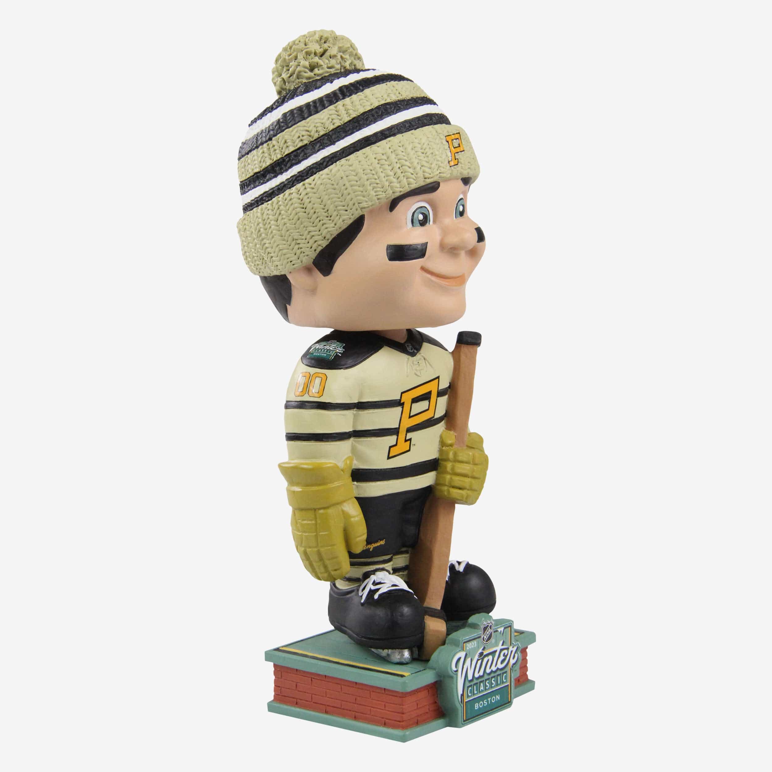 Pittsburgh Penguins 2023 Winter Classic Retro Cherub Bobblehead - Image 4