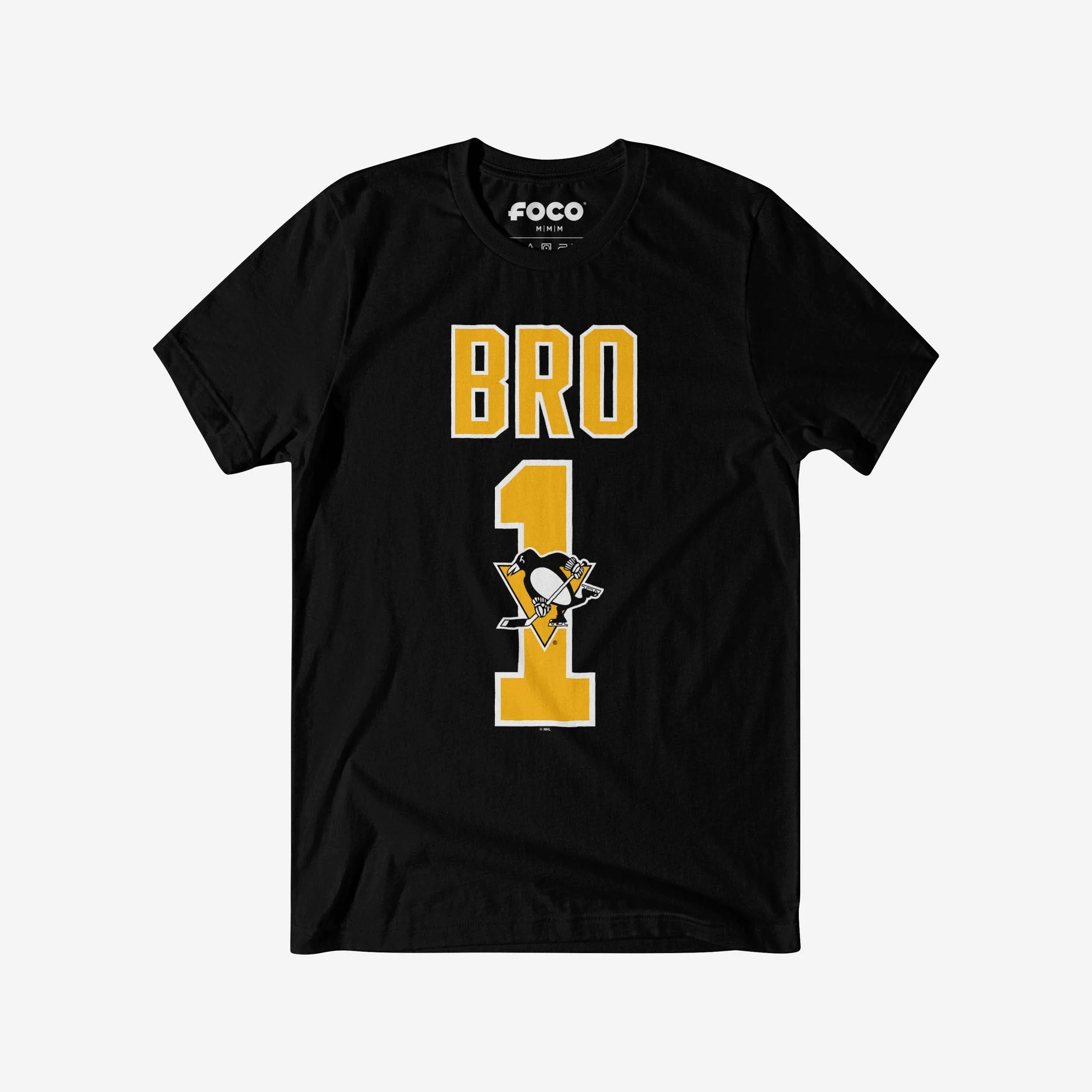 Pittsburgh Penguins Number 1 Bro T-Shirt