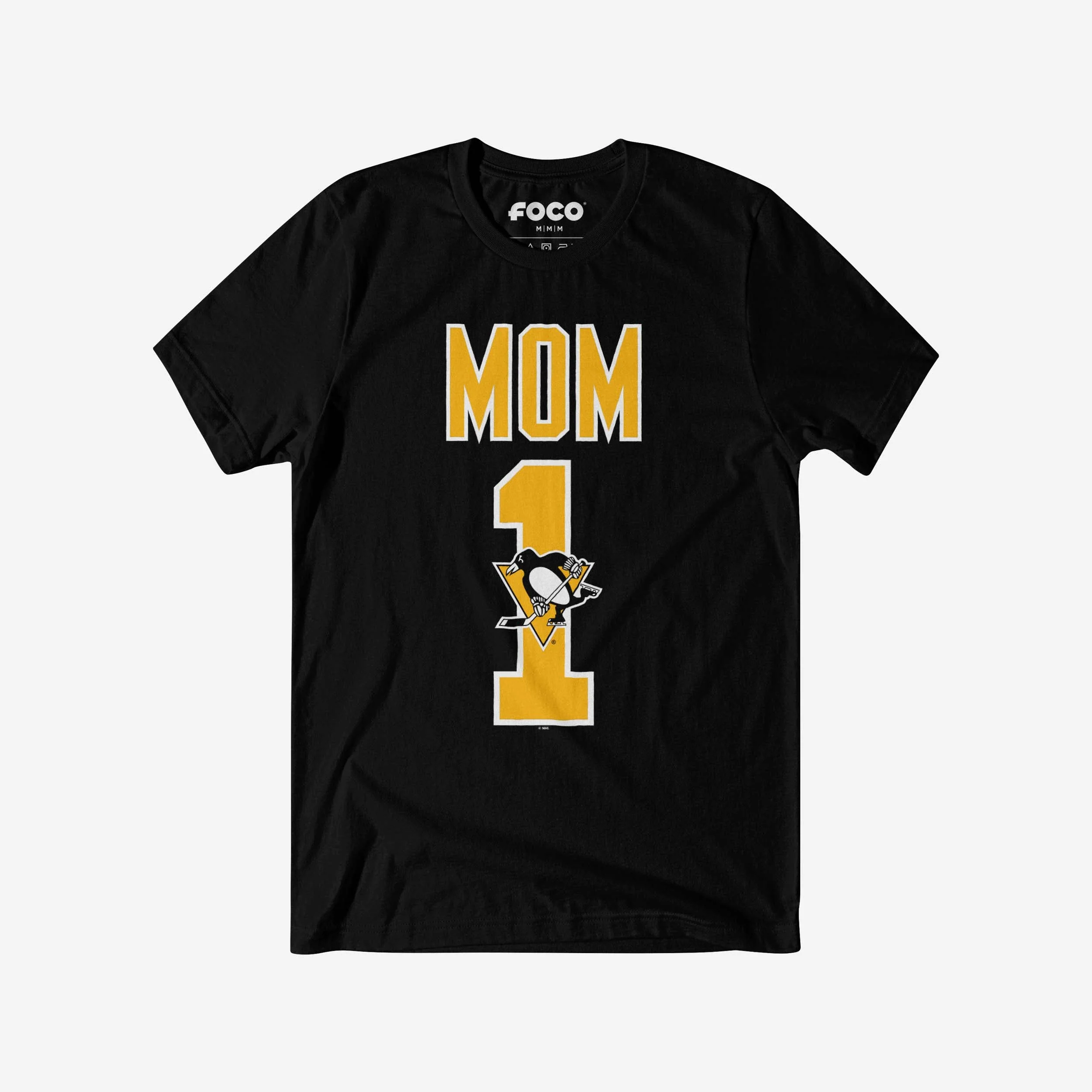 Pittsburgh Penguins Number 1 Mom T-Shirt