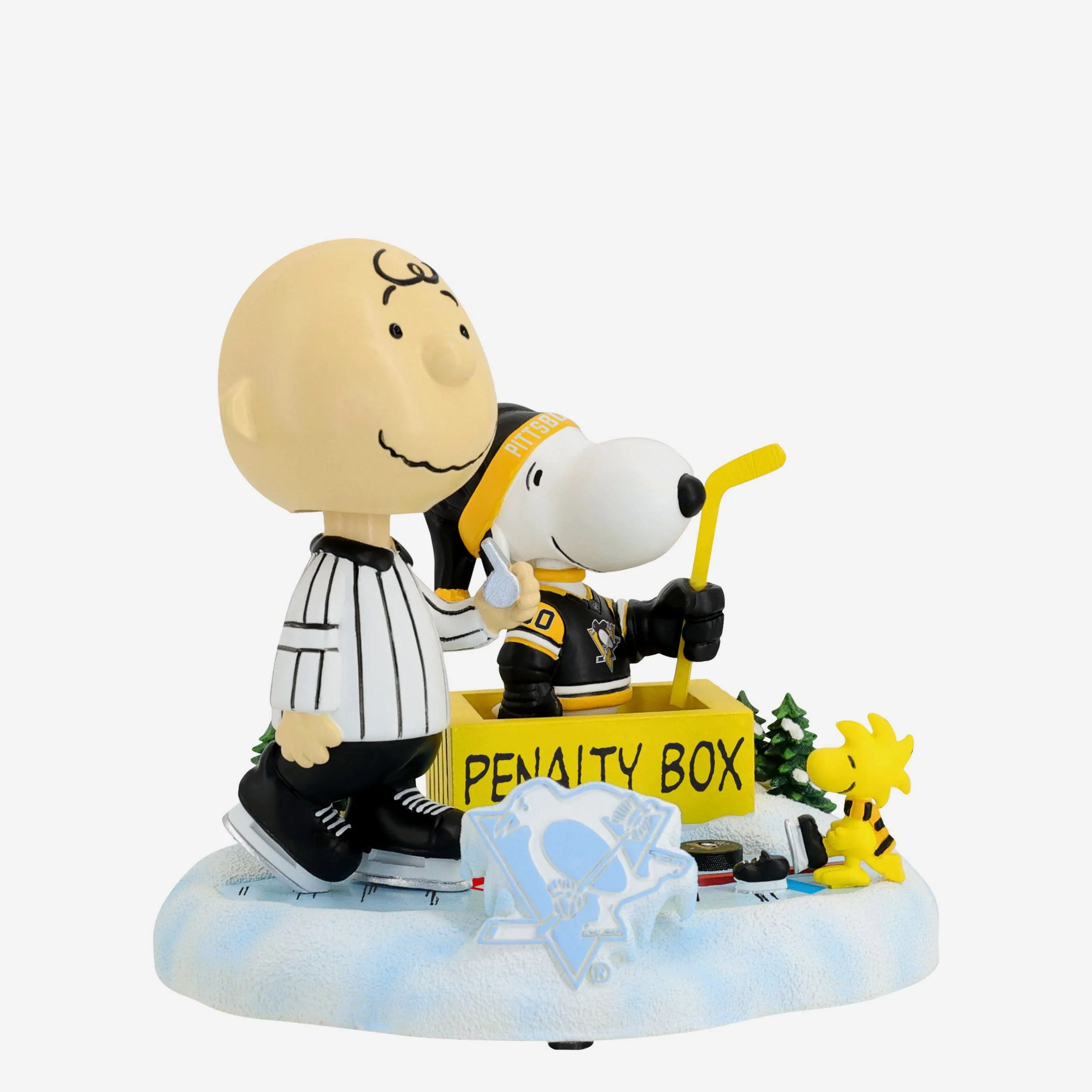 Pittsburgh Penguins Peanuts Penalty Box Bobblehead
