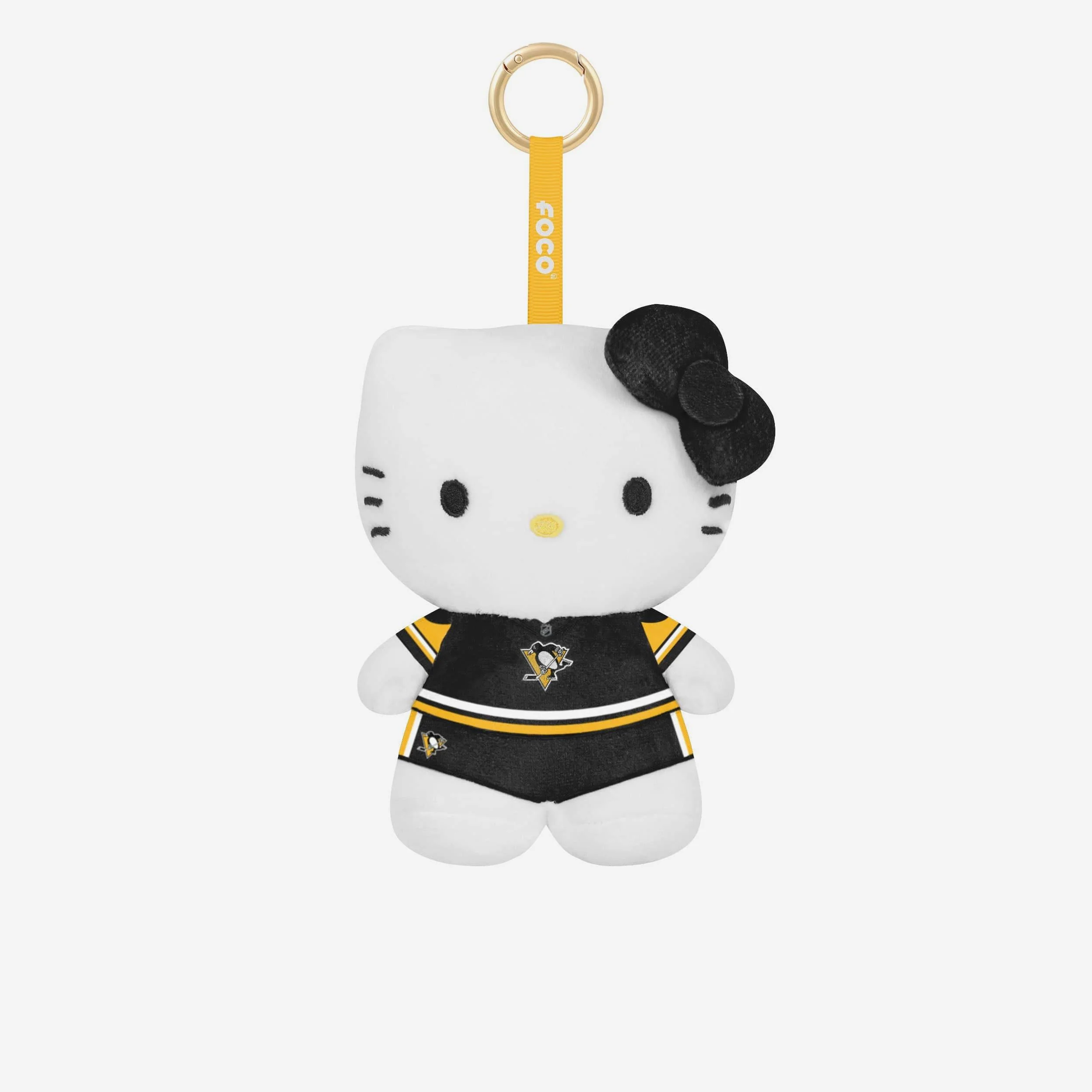 Pittsburgh Penguins Plush Hello Kitty® Bag Charm Keychain