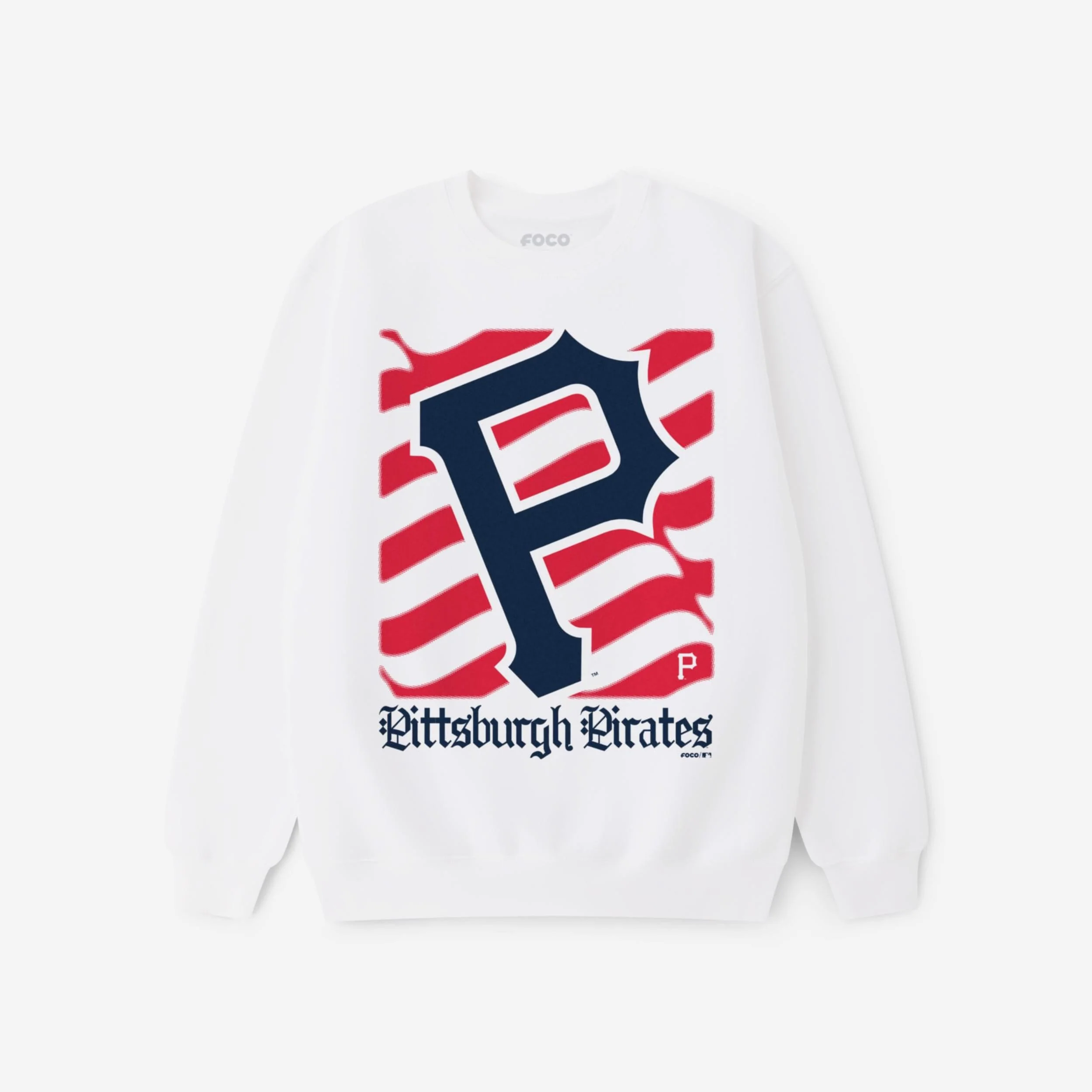 Pittsburgh Pirates American Heritage Wordmark Crew Neck Sweatshirt