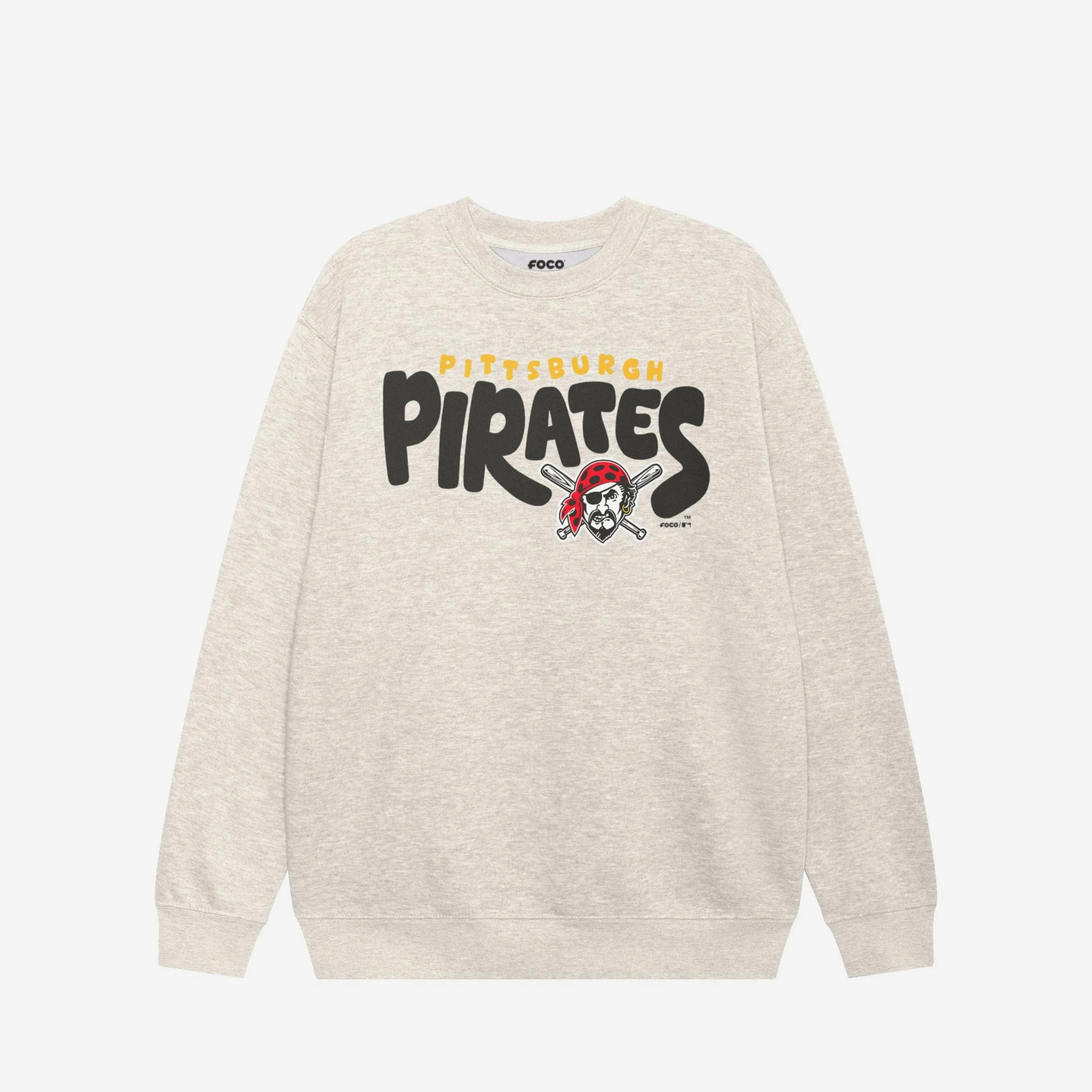 Pittsburgh Pirates Bubble Crew Neck Sweatshirt