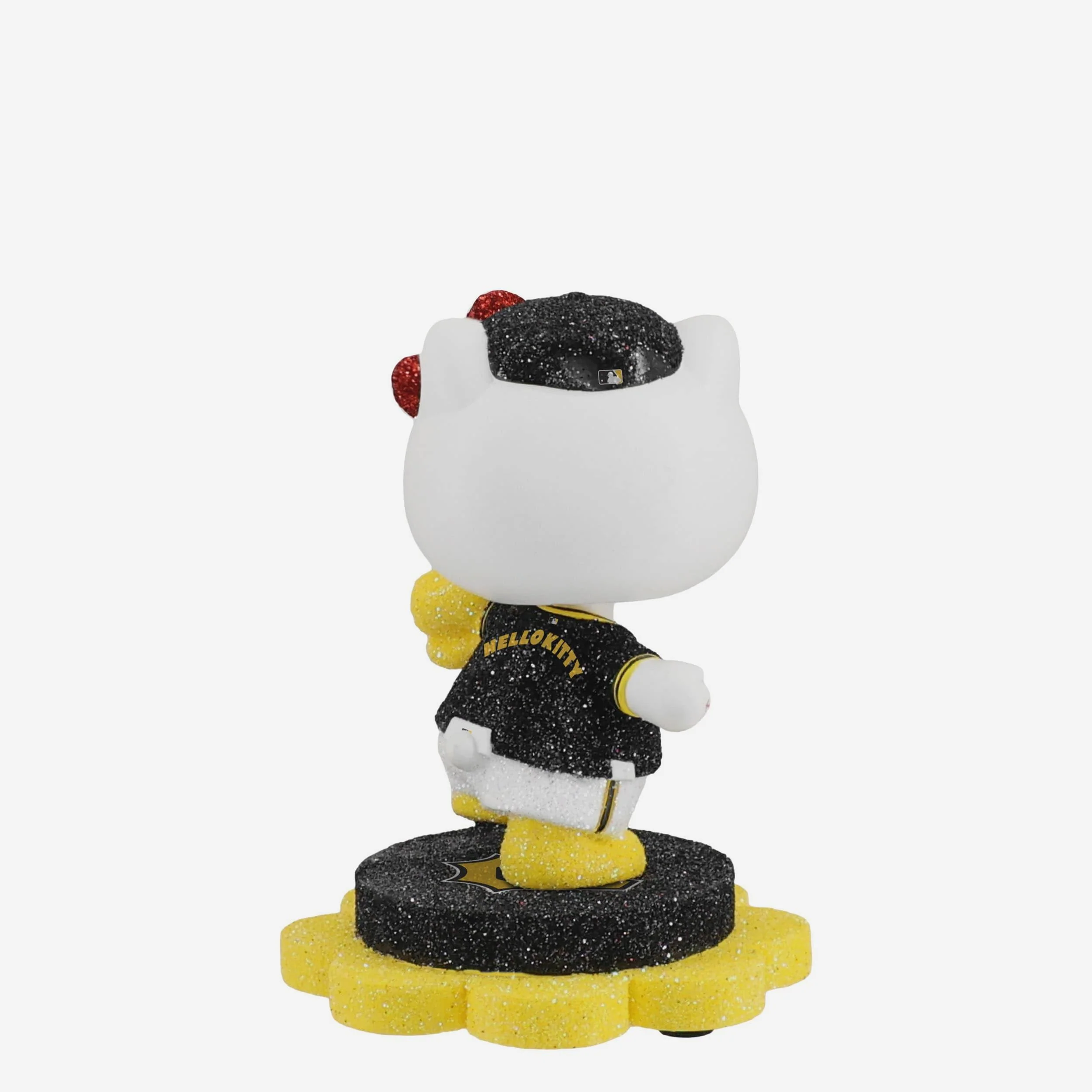 Pittsburgh Pirates Hello Kitty® Glitter Mini Bobblehead - Image 5