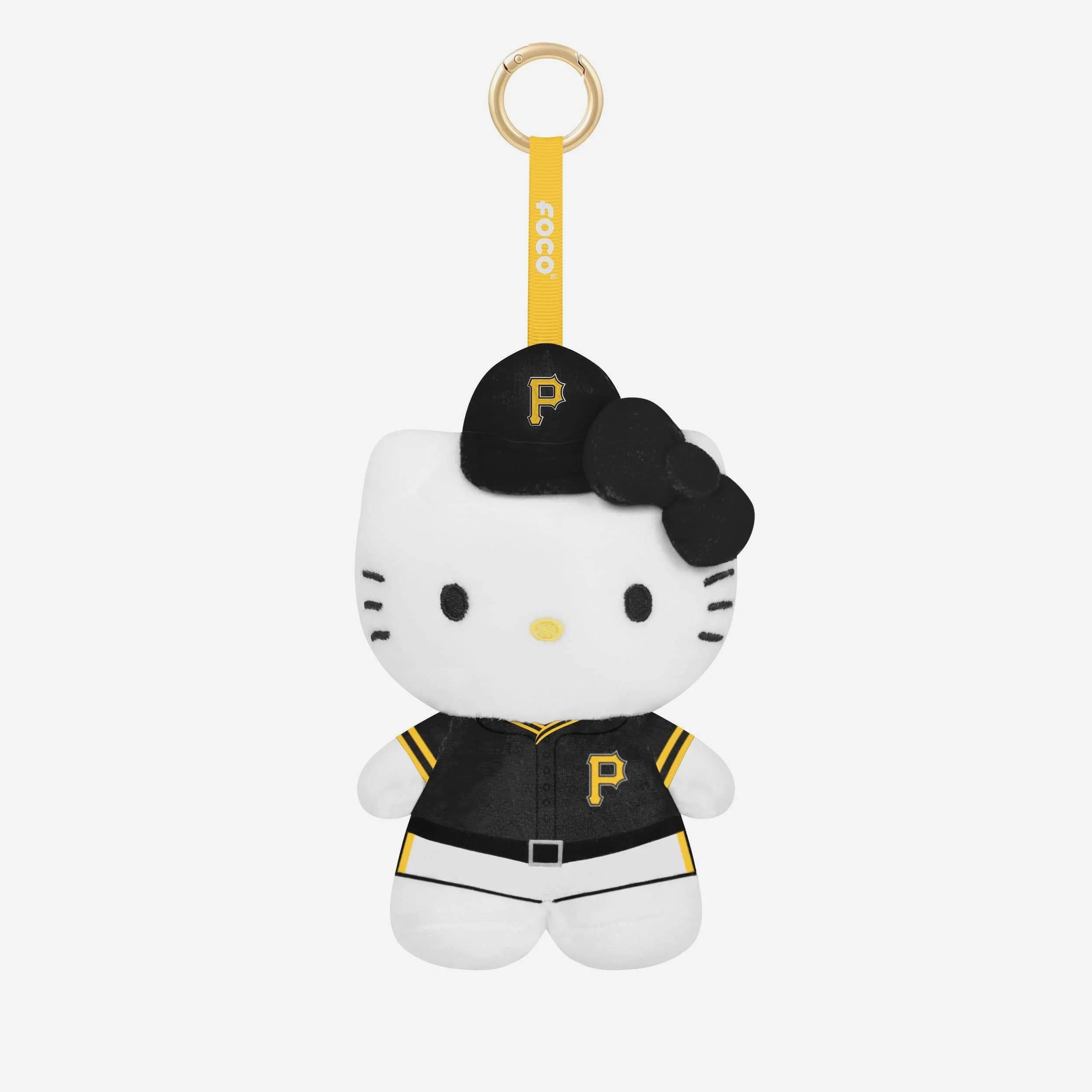 Pittsburgh Pirates Plush Hello Kitty® Bag Charm Keychain