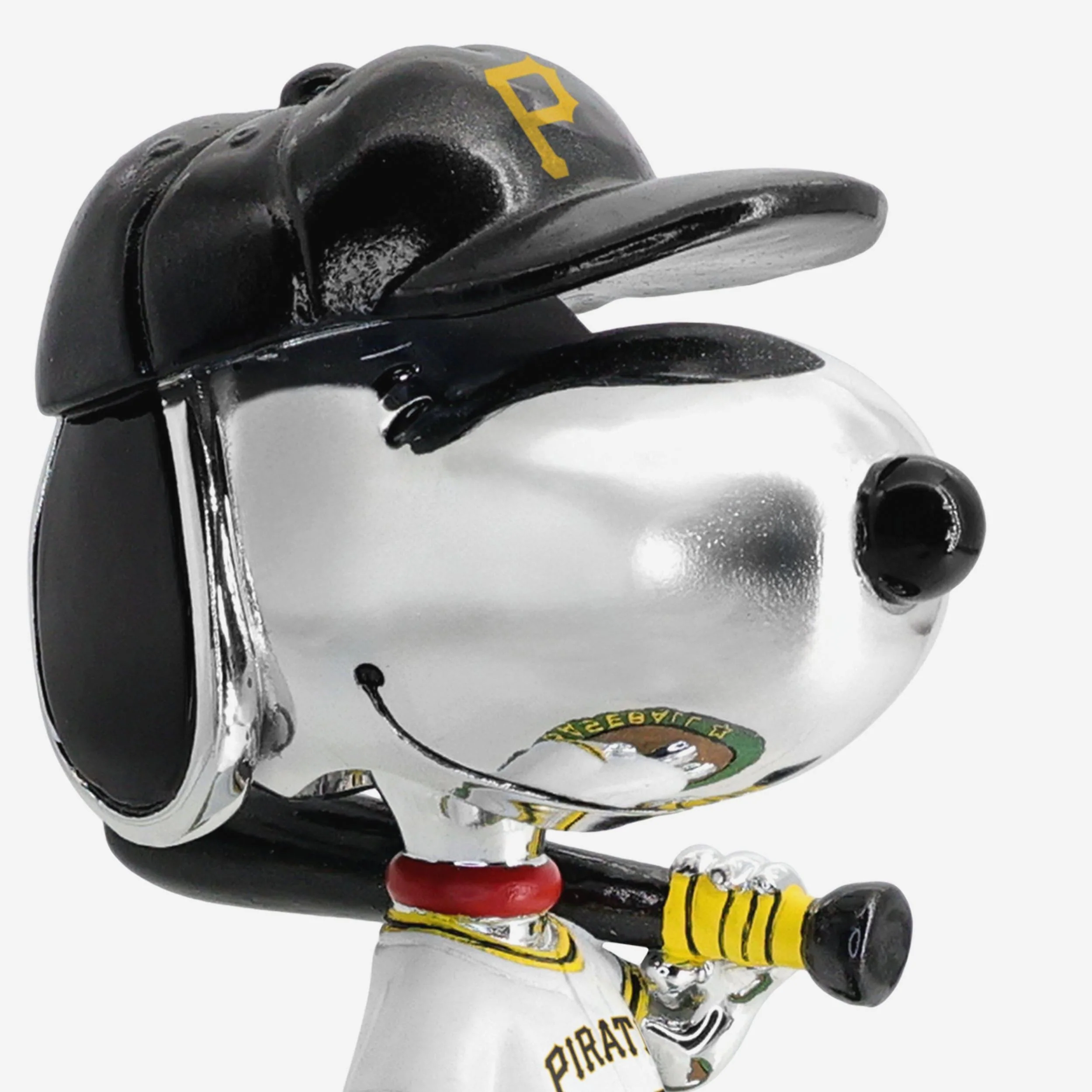 Pittsburgh Pirates Snoopy Peanuts Electroplated Bighead Bobblehead - Image 2