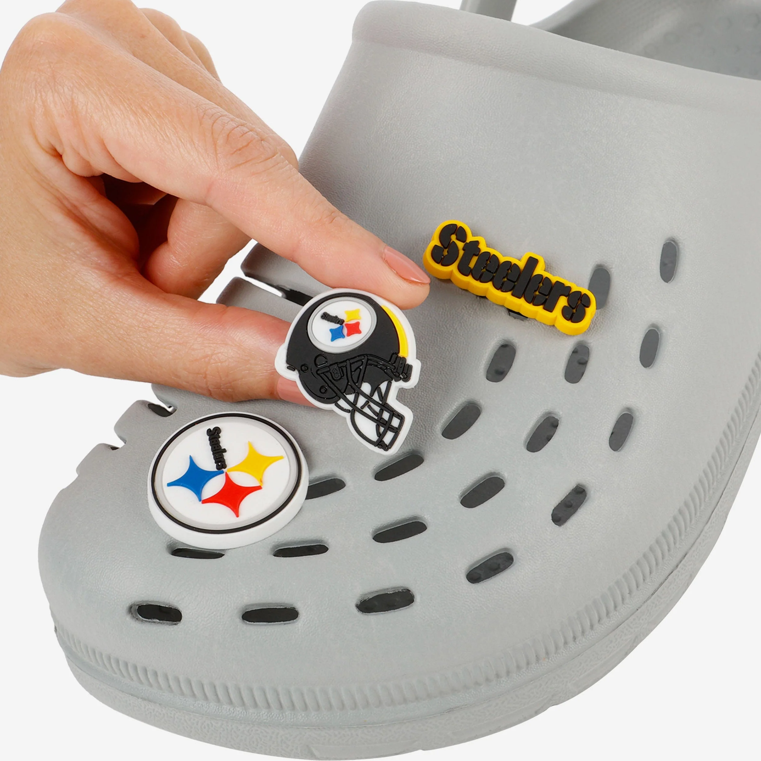 Pittsburgh Steelers 10 Pack Team Clog Charms - Image 3