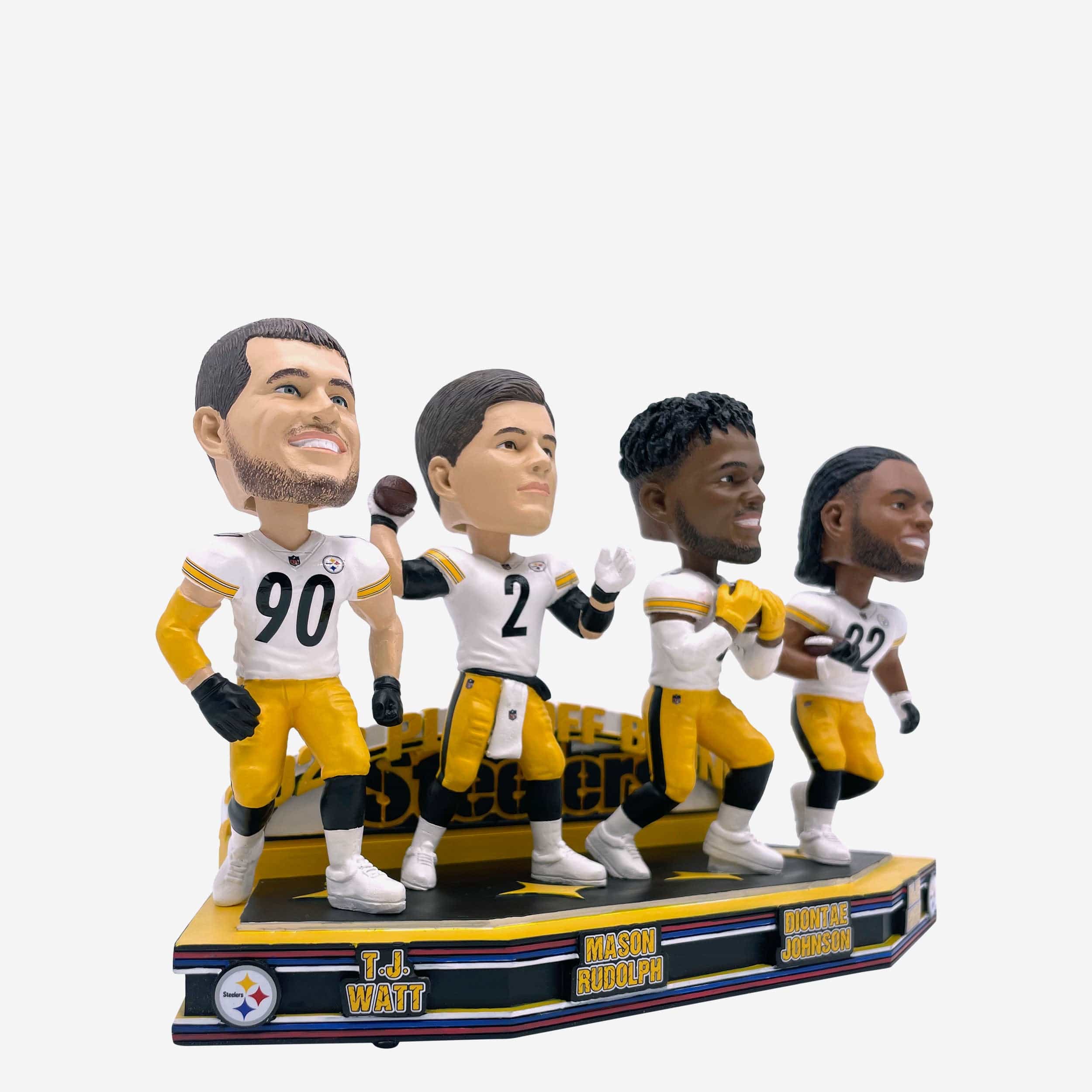 Pittsburgh Steelers 2023 Playoff-Bound Mini Bobblehead Scene - Image 3