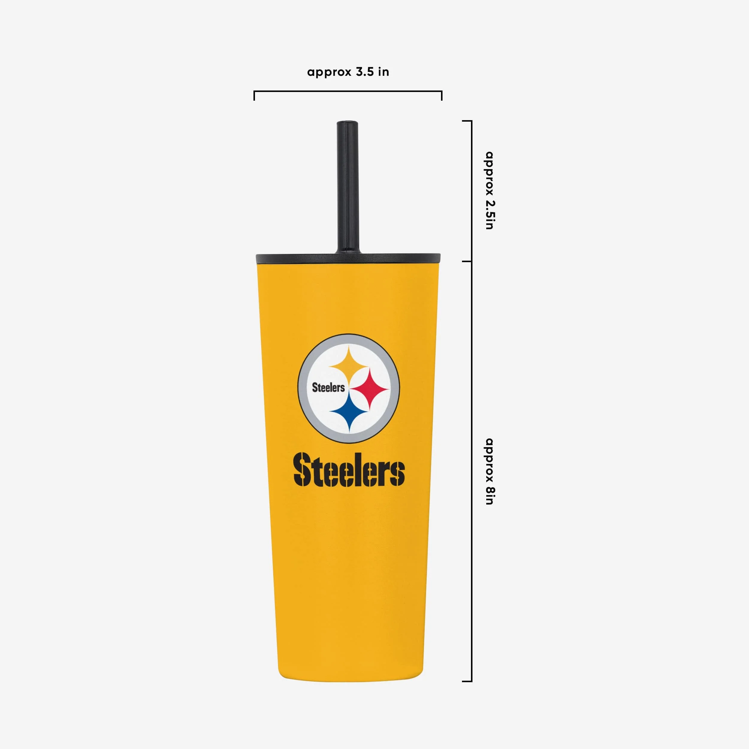 Pittsburgh Steelers 22 oz Travel Tumbler - Image 5