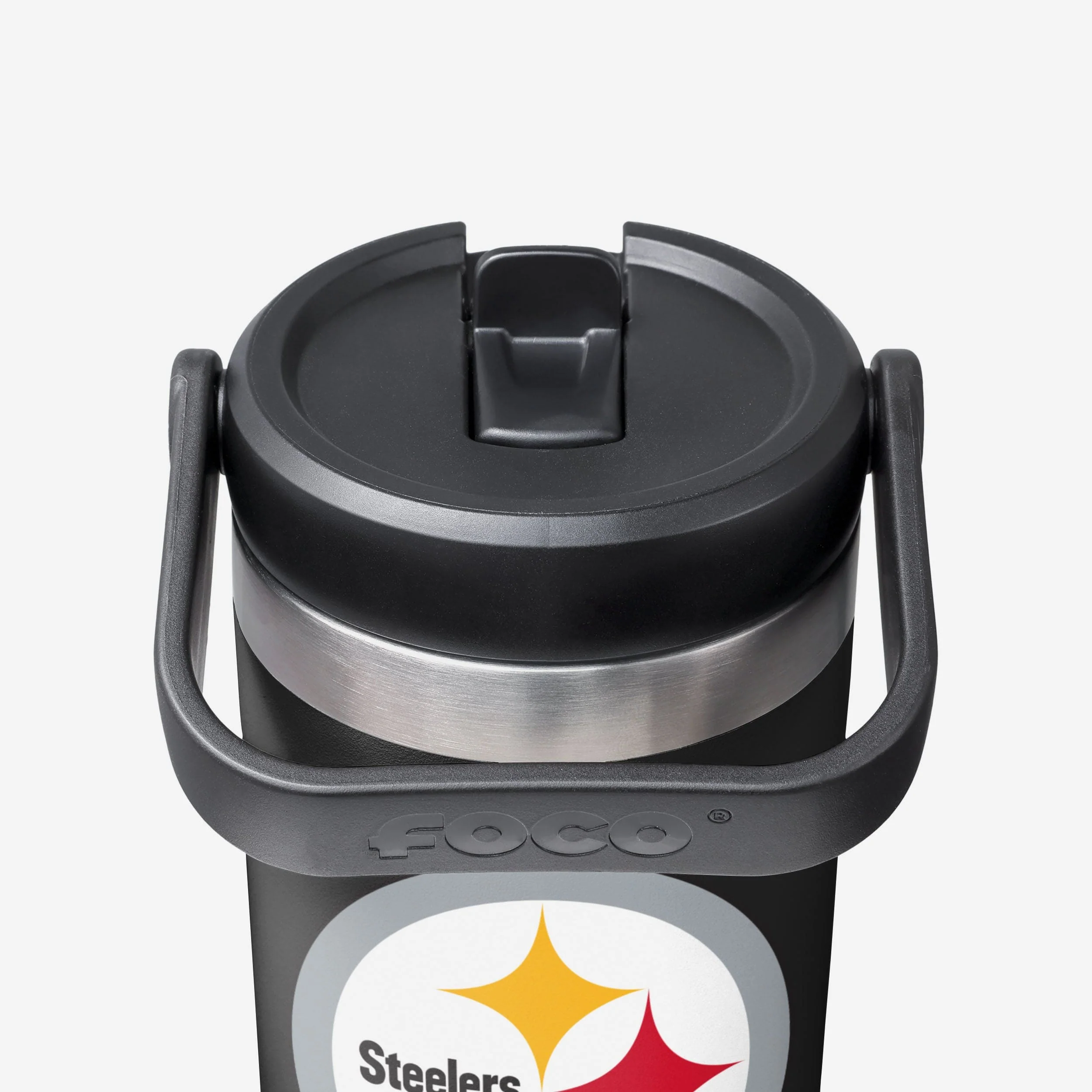 Pittsburgh Steelers 30 oz Straw Tumbler - Image 6