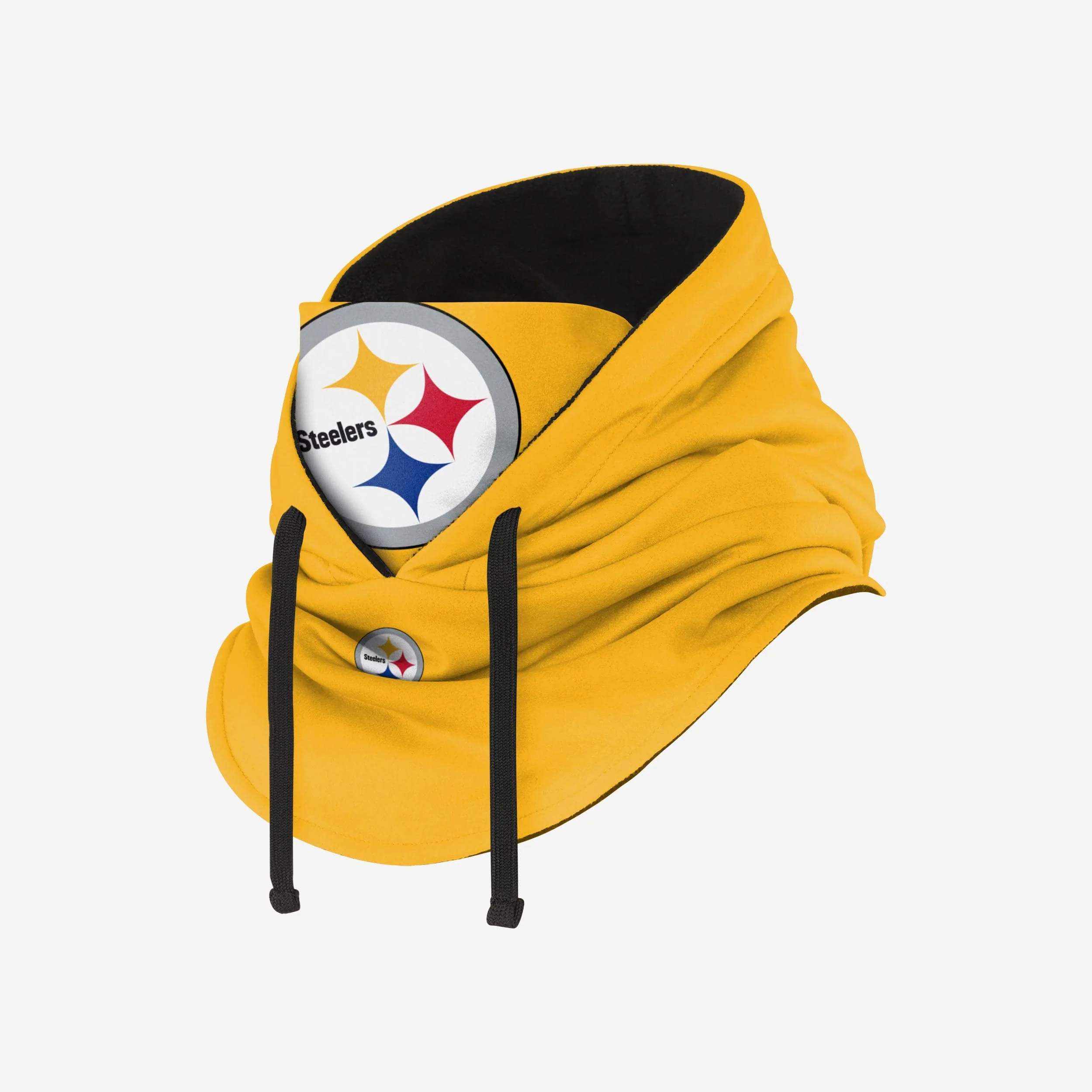 Pittsburgh Steelers Alternate Team Color Drawstring Hooded Gaiter - Image 2