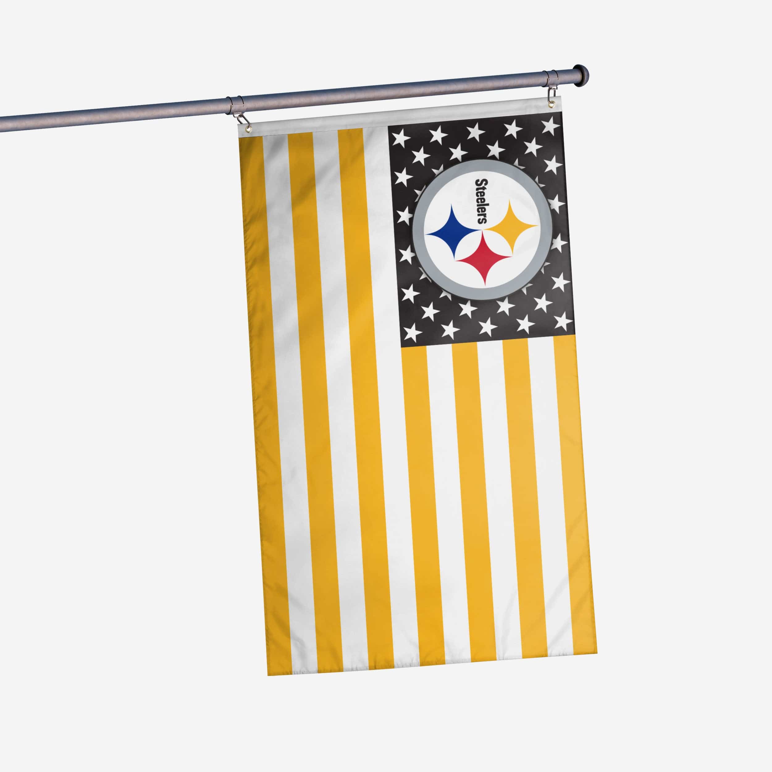 Pittsburgh Steelers American Stars Horizontal Flag