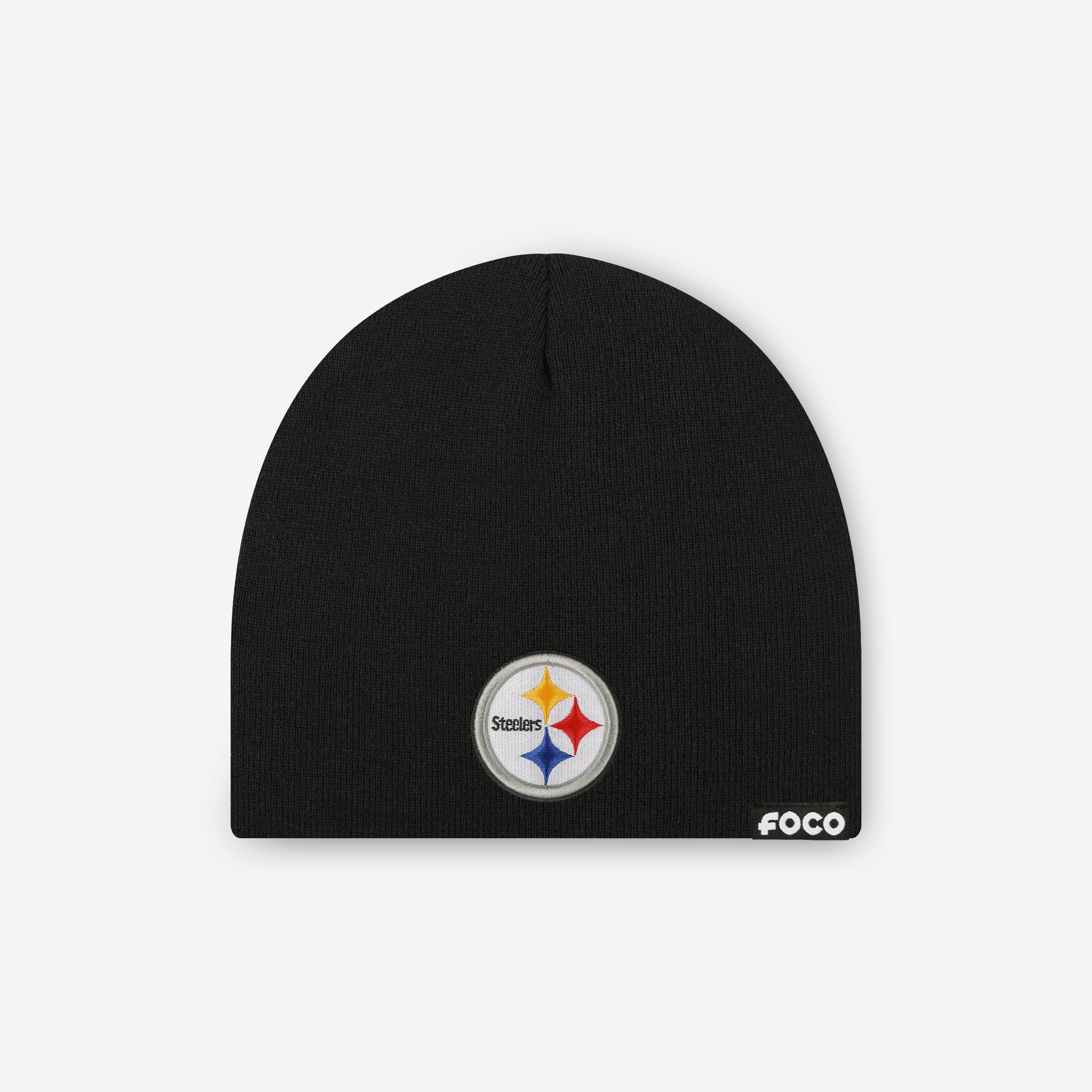 Pittsburgh Steelers Basic Primary Logo Skull Beanie
