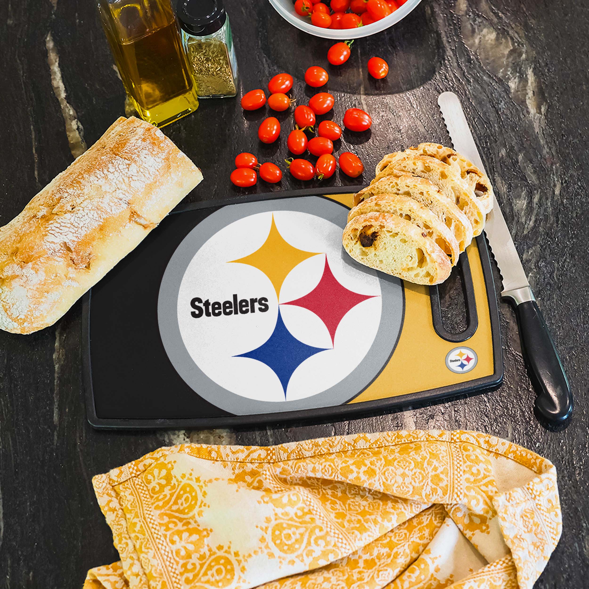 Pittsburgh Steelers Big Logo Cutting Board - Image 2