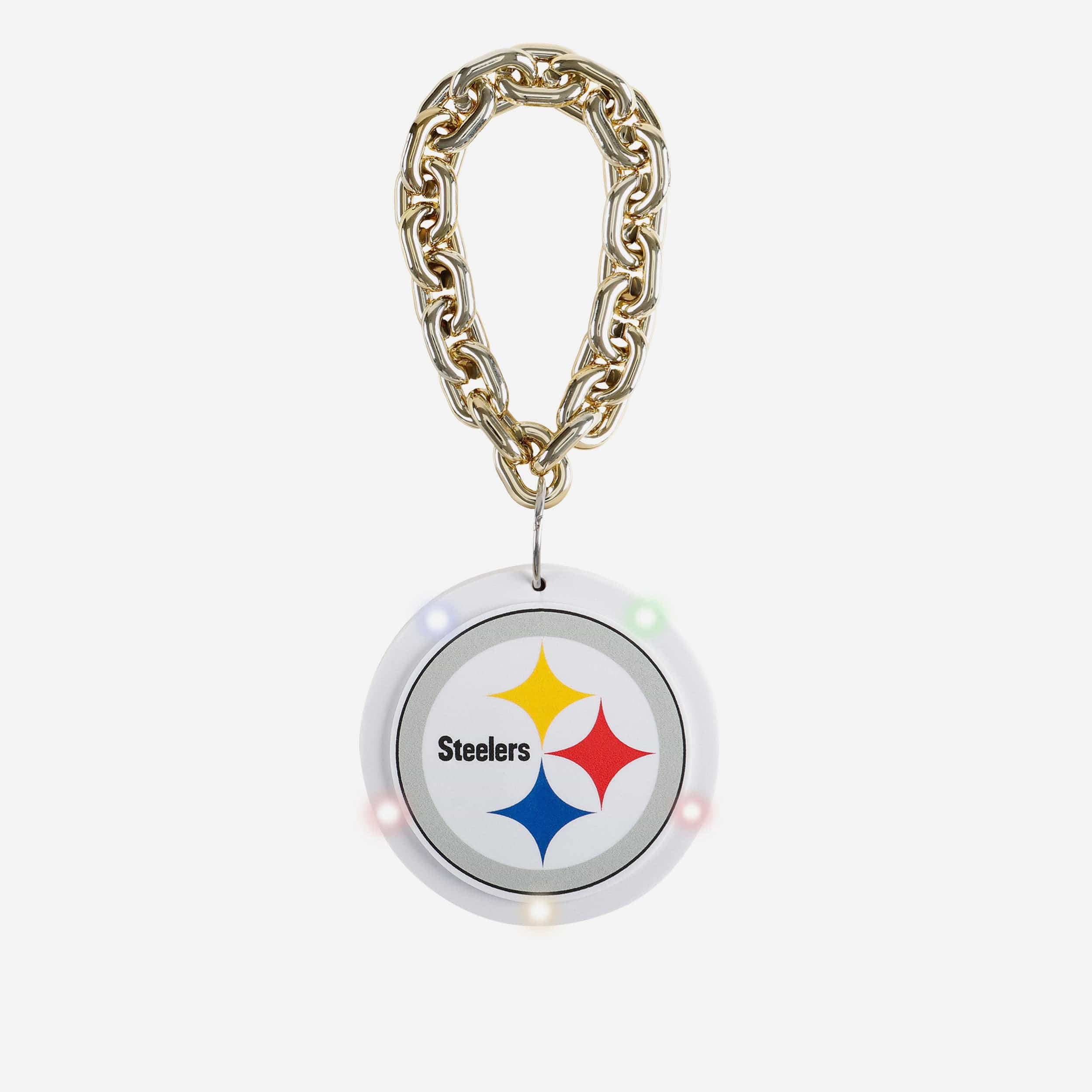 Pittsburgh Steelers Big Logo Light Up Chain Ornament