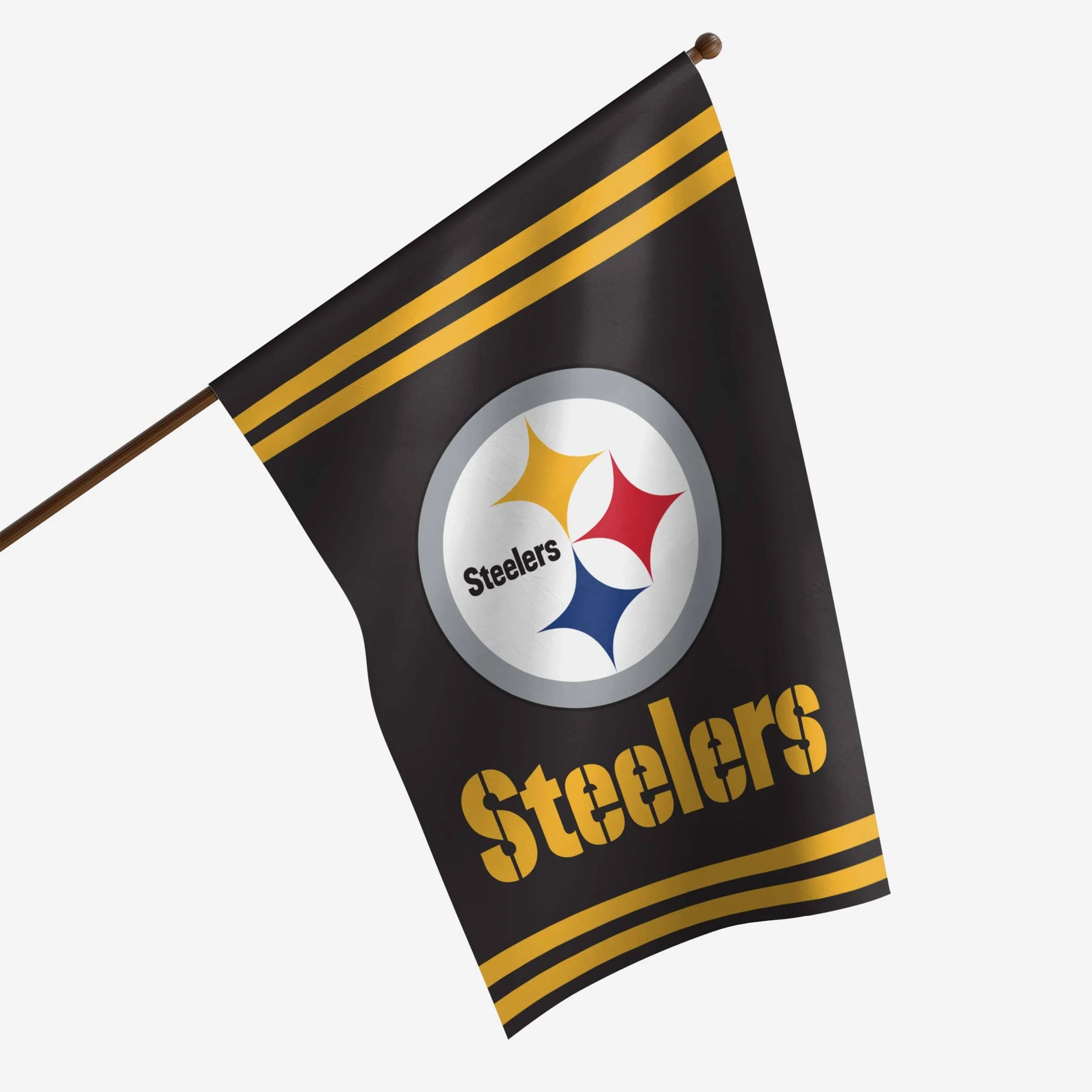 Pittsburgh Steelers Big Logo Vertical Flag
